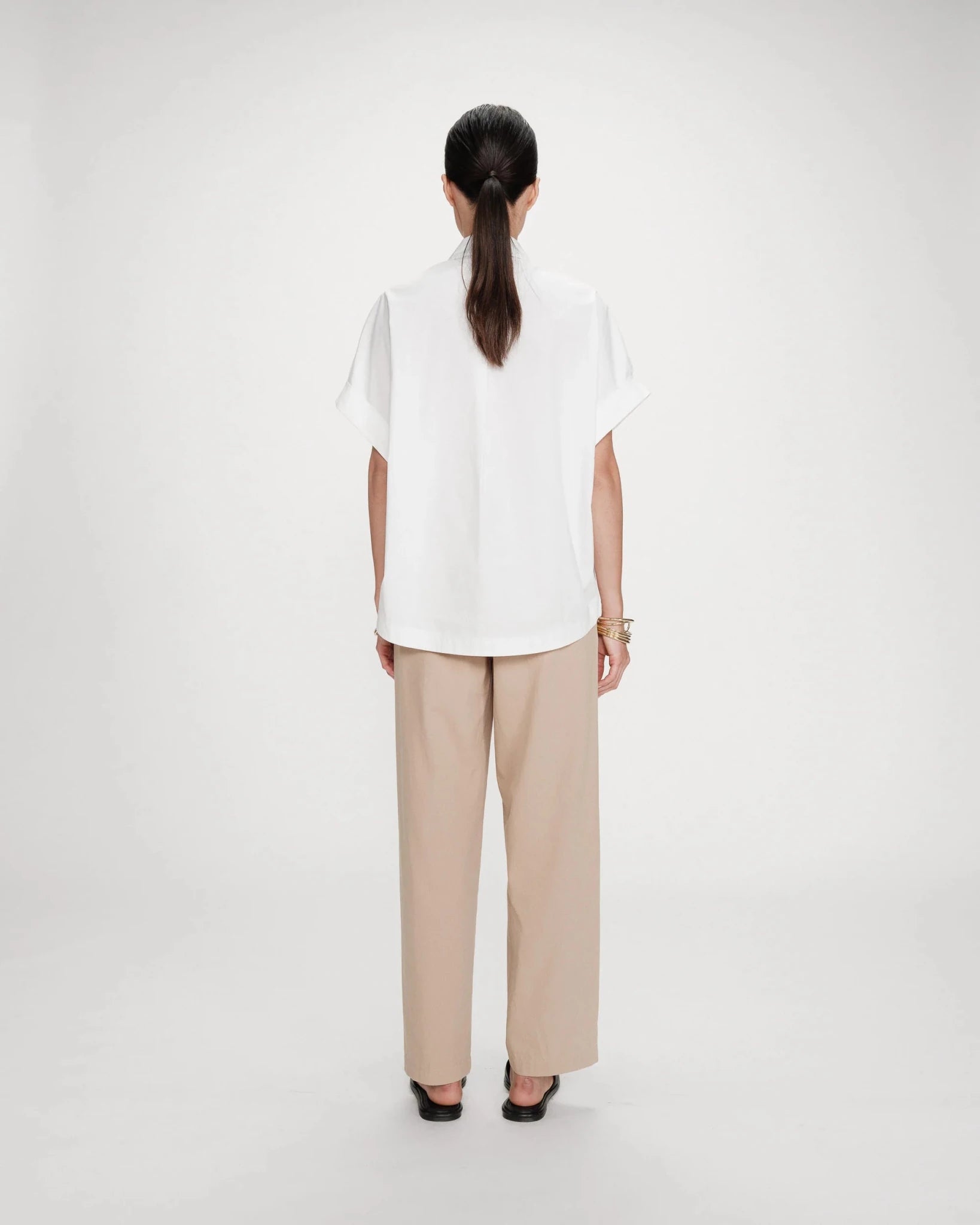 picture of Grace & Mila Versigny Shirt - Ivory - Number Two - womens - fashion - clothing - Grace & Mila 4