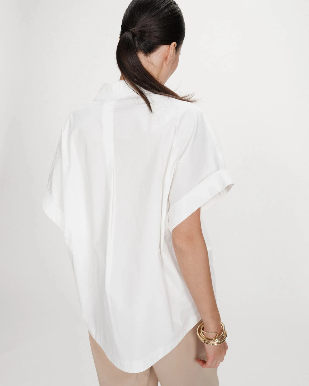 picture of Grace & Mila Versigny Shirt - Ivory - Number Two - womens - fashion - clothing - Grace & Mila 5