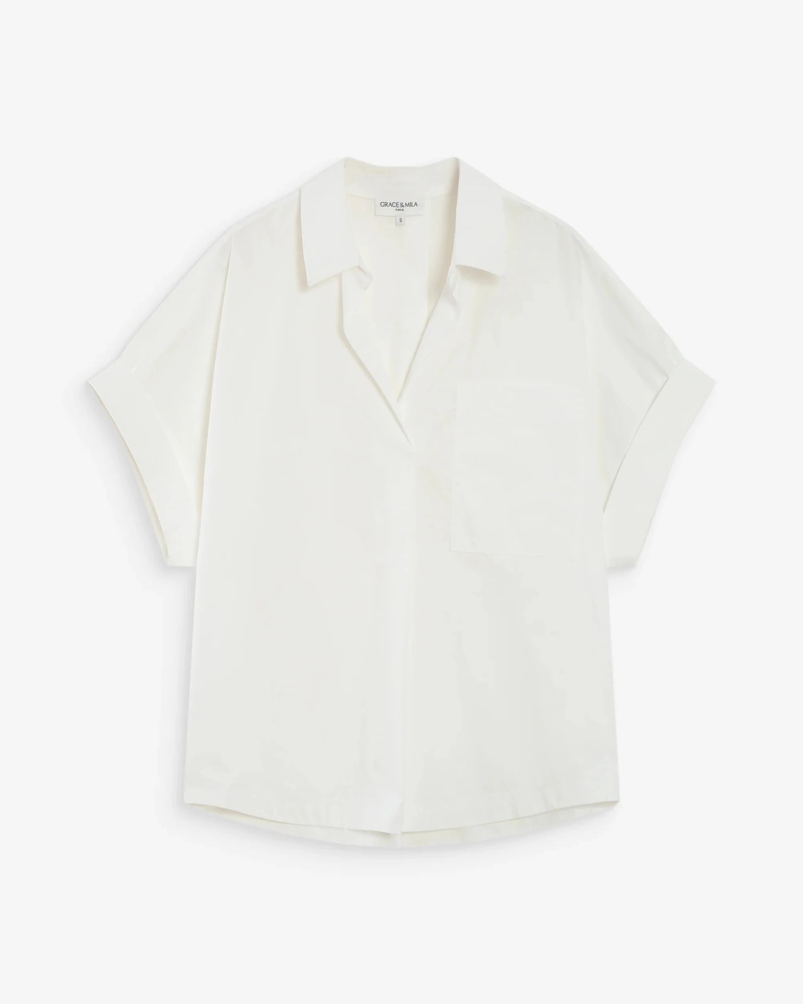 picture of Grace & Mila Versigny Shirt - Ivory - Number Two - womens - fashion - clothing - Grace & Mila 6