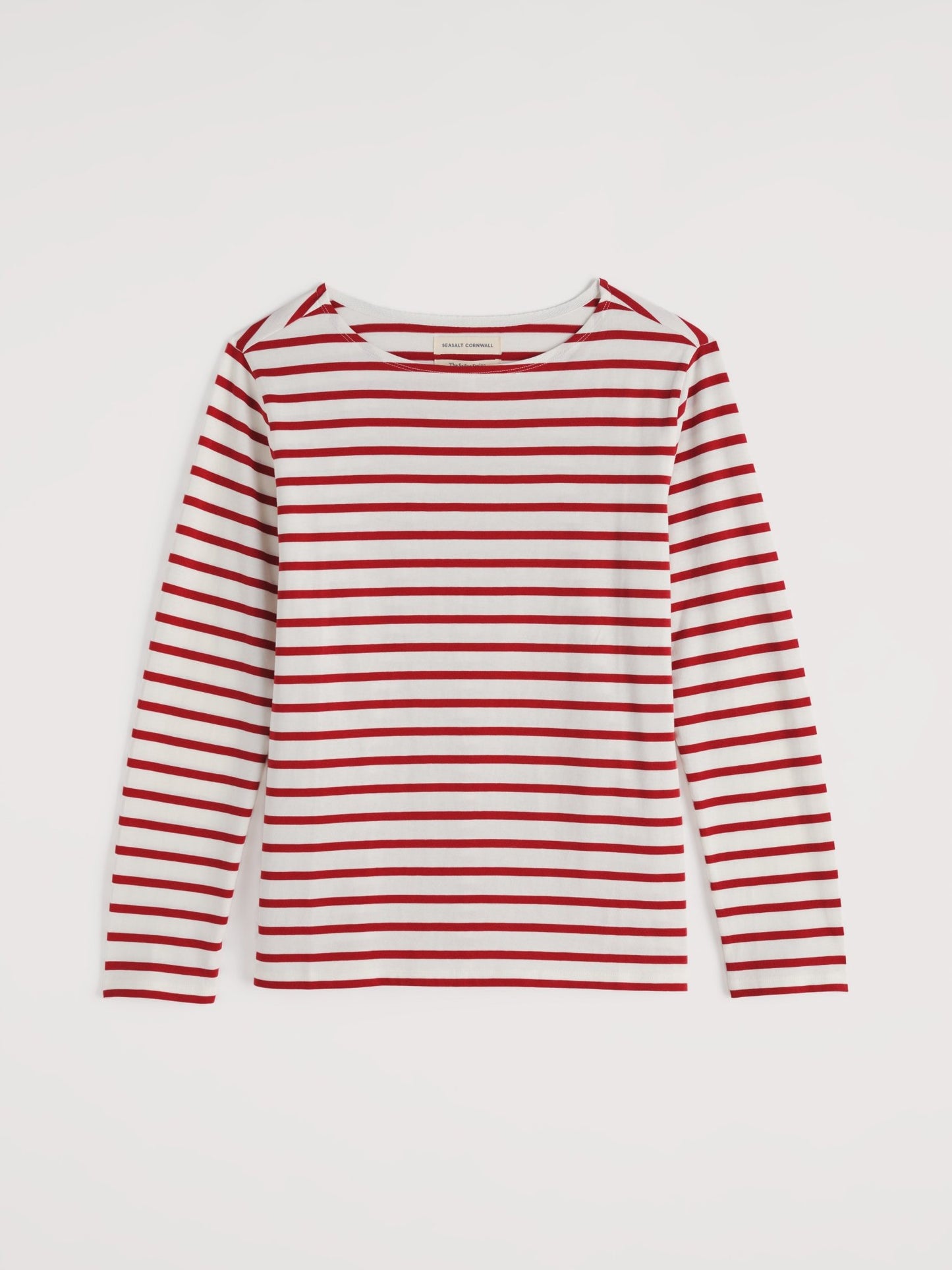 picture of Seasalt Sailor Shirt - Breton Deep Rust - Number Two - womens - fashion - clothing - Seasalt 7