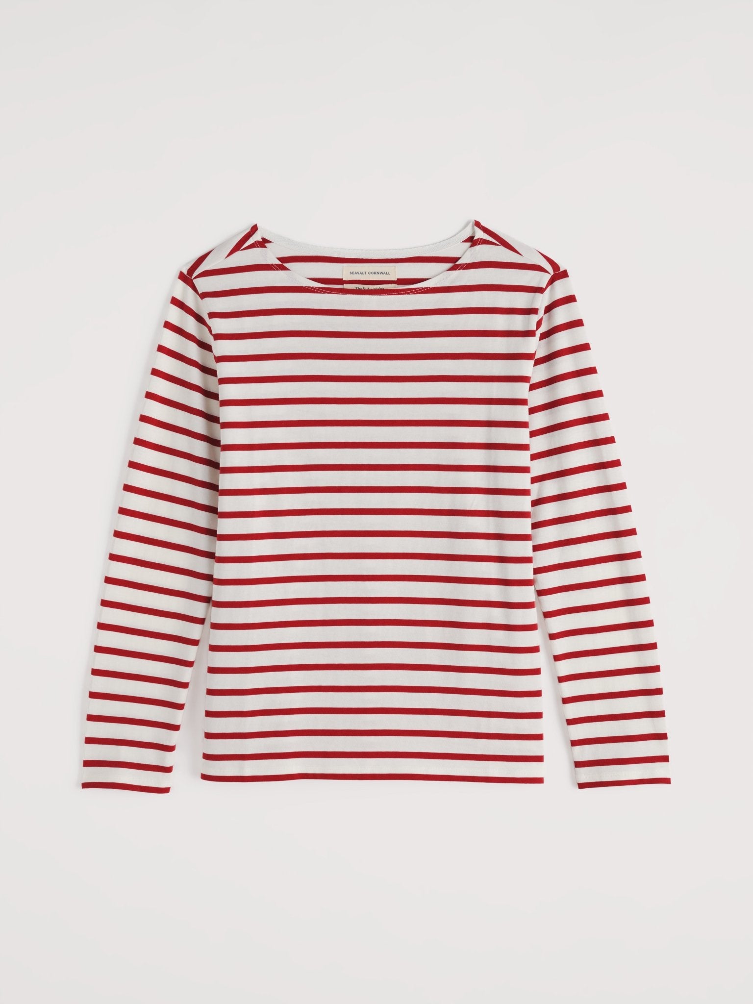 picture of Seasalt Sailor Shirt - Breton Deep Rust - Number Two - womens - fashion - clothing - Seasalt 7