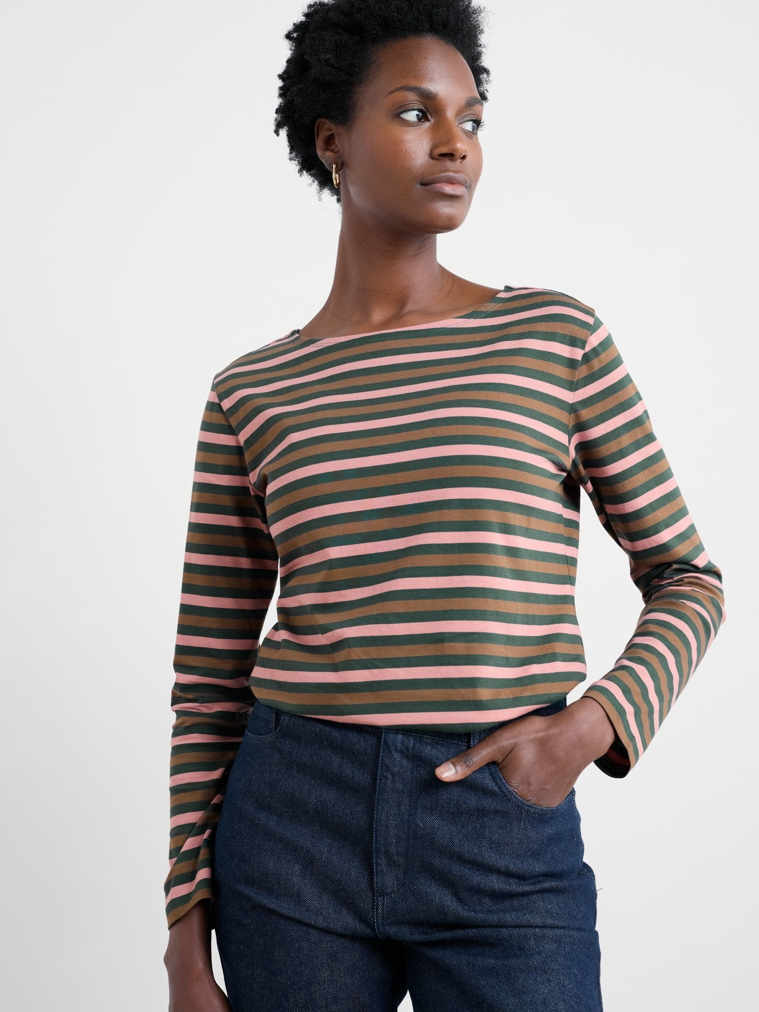 picture of Seasalt Sailor T-Shirt - Duet Mini Cornish Coppice - Number Two - womens - fashion - clothing - Seasalt 2