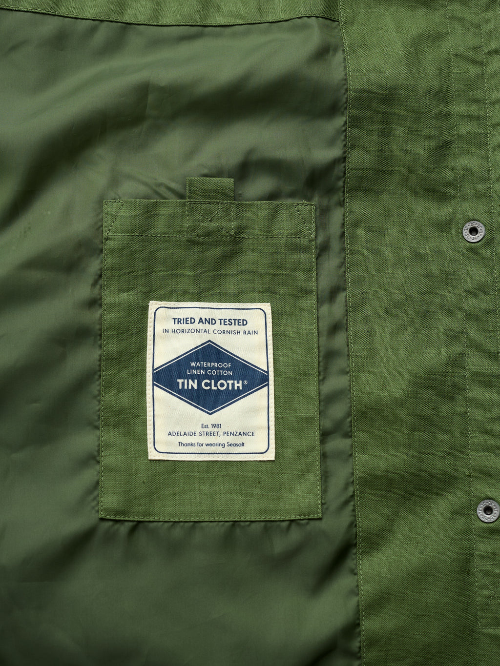 Seasalt Seafaring Waterproof Coat - Heath
