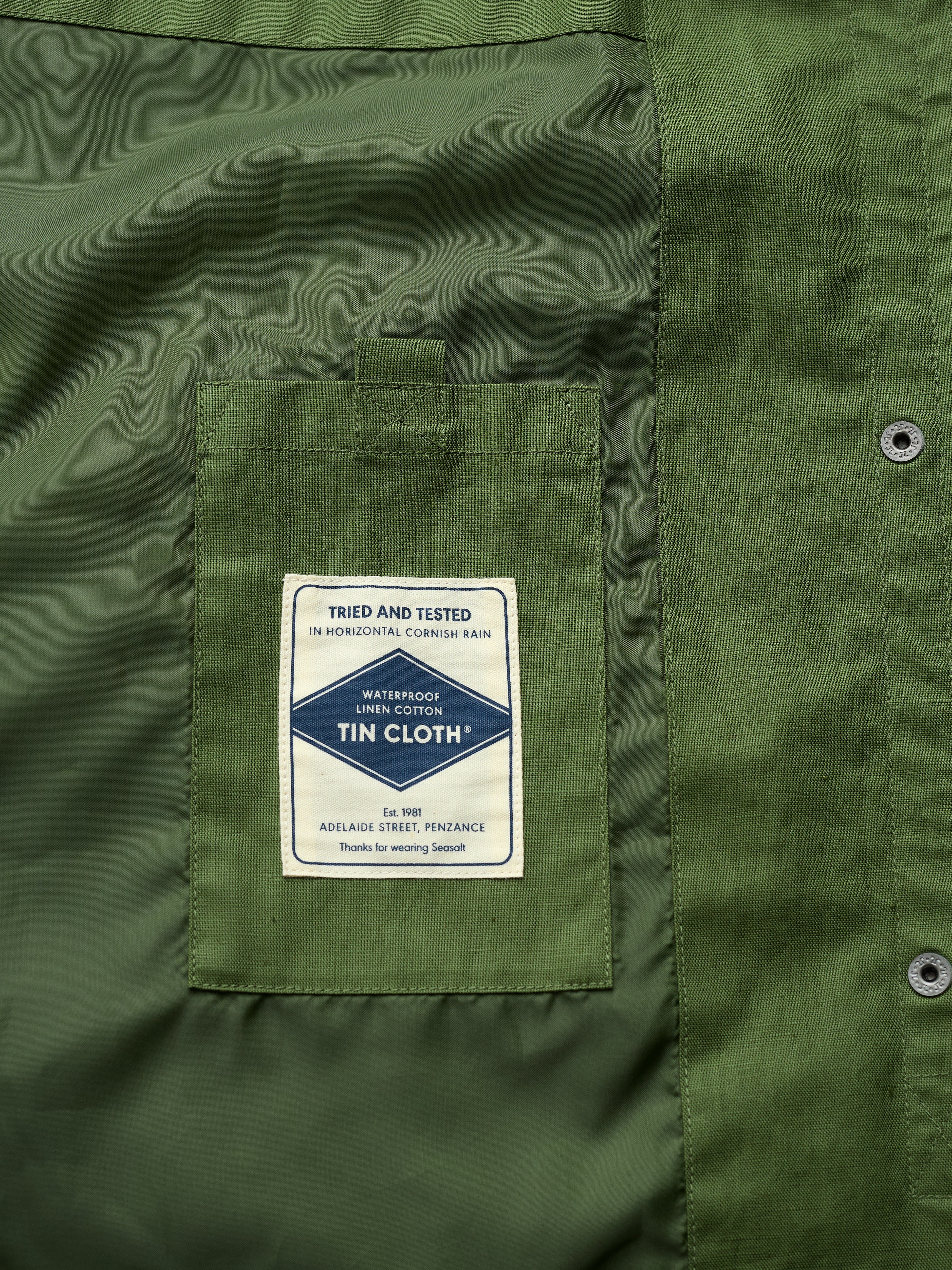 Seasalt Seafaring Waterproof Coat - Heath