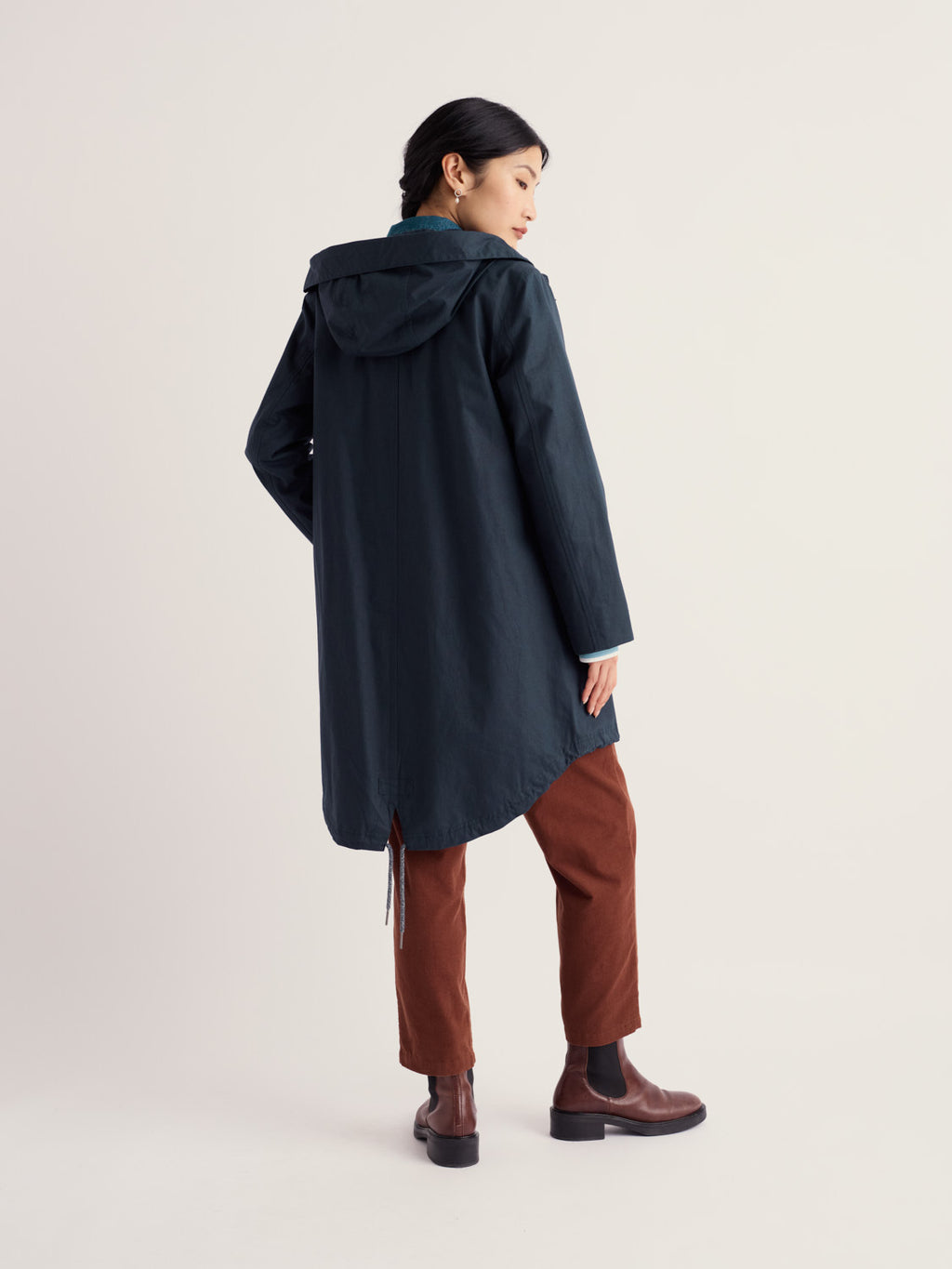 Seasalt Seafaring Waterproof Coat - Inkwell