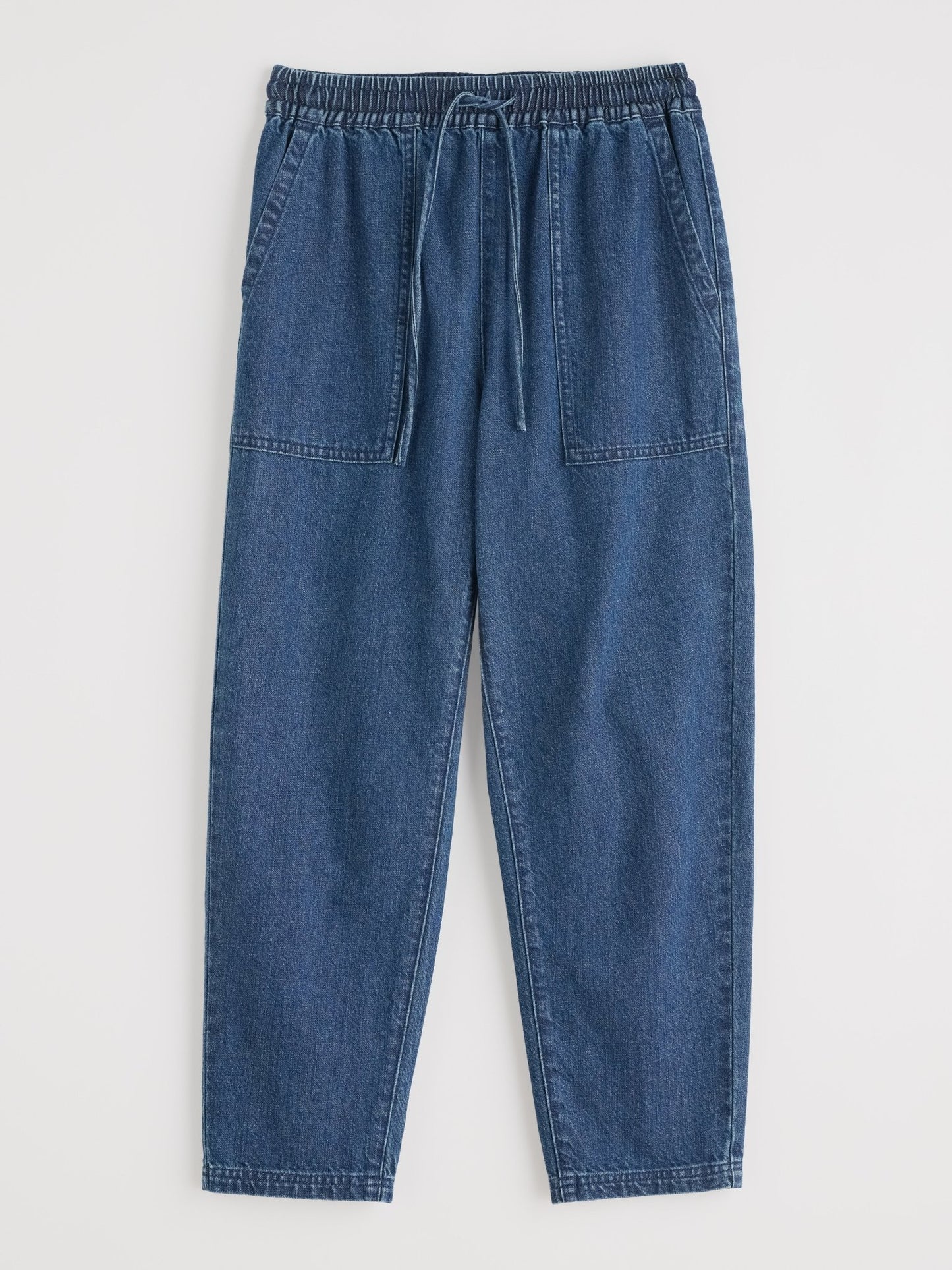 picture of Seasalt Sholl Trousers - Mid Wash - Number Two - womens - fashion - clothing - Seasalt 3