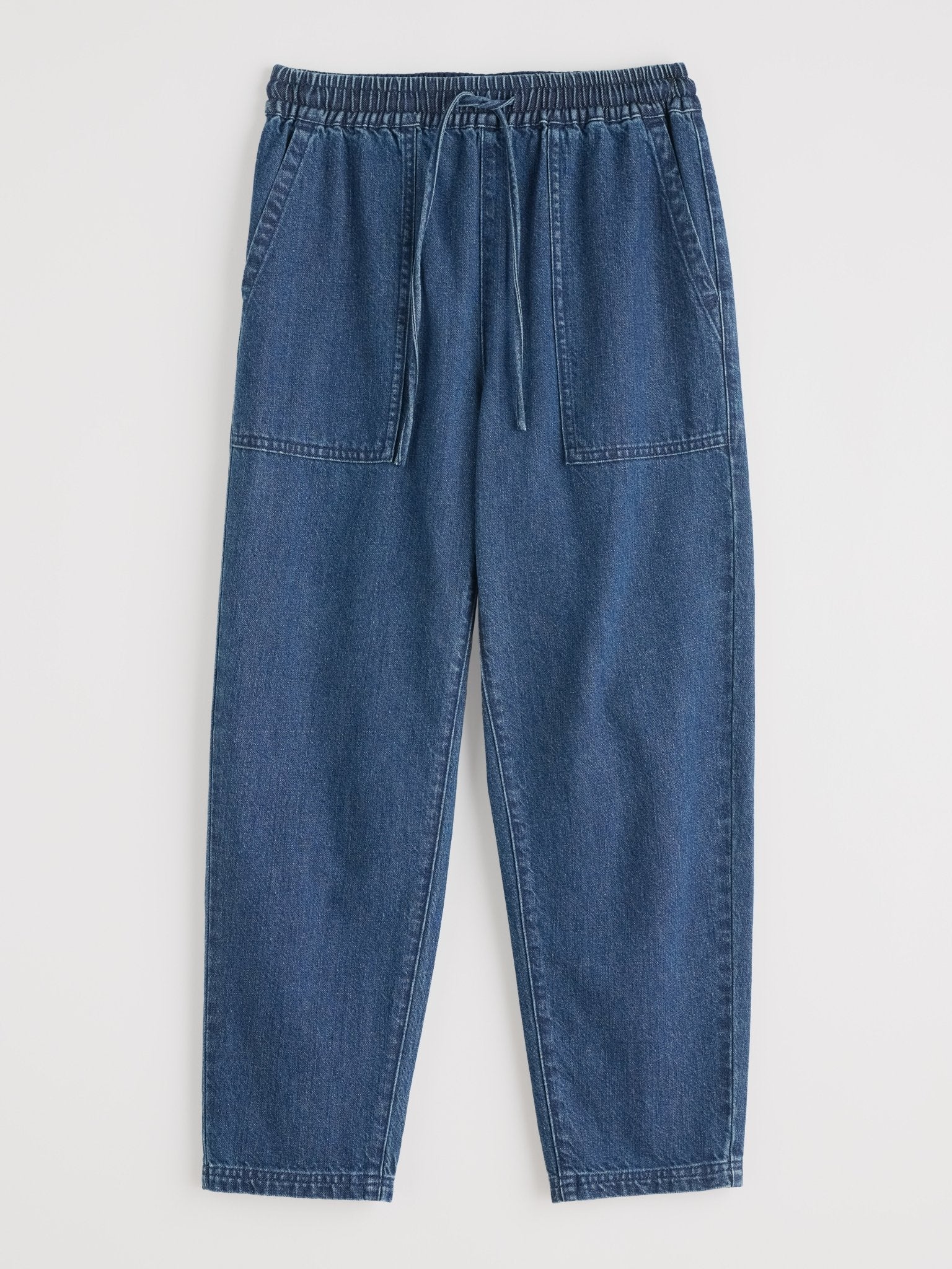 picture of Seasalt Sholl Trousers - Mid Wash - Number Two - womens - fashion - clothing - Seasalt 3