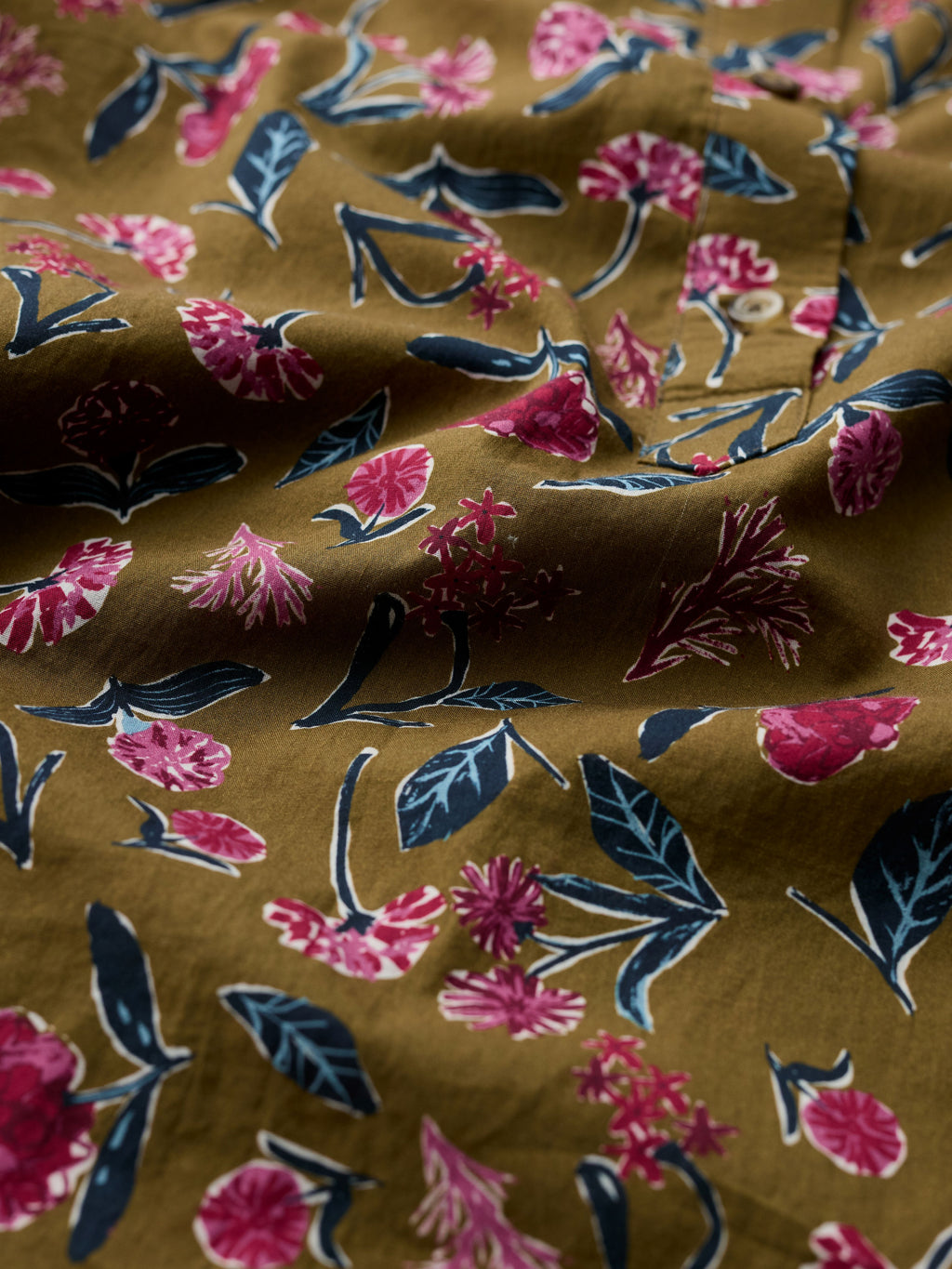 Seasalt St Keverne Shirt - Plant Cuttings Fern Moss