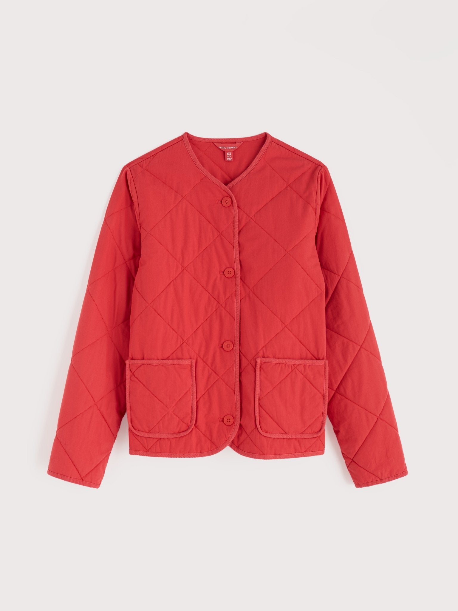 picture of Seasalt Swift Barn Jacket - Tomato - Number Two - womens - fashion - clothing - Seasalt 9
