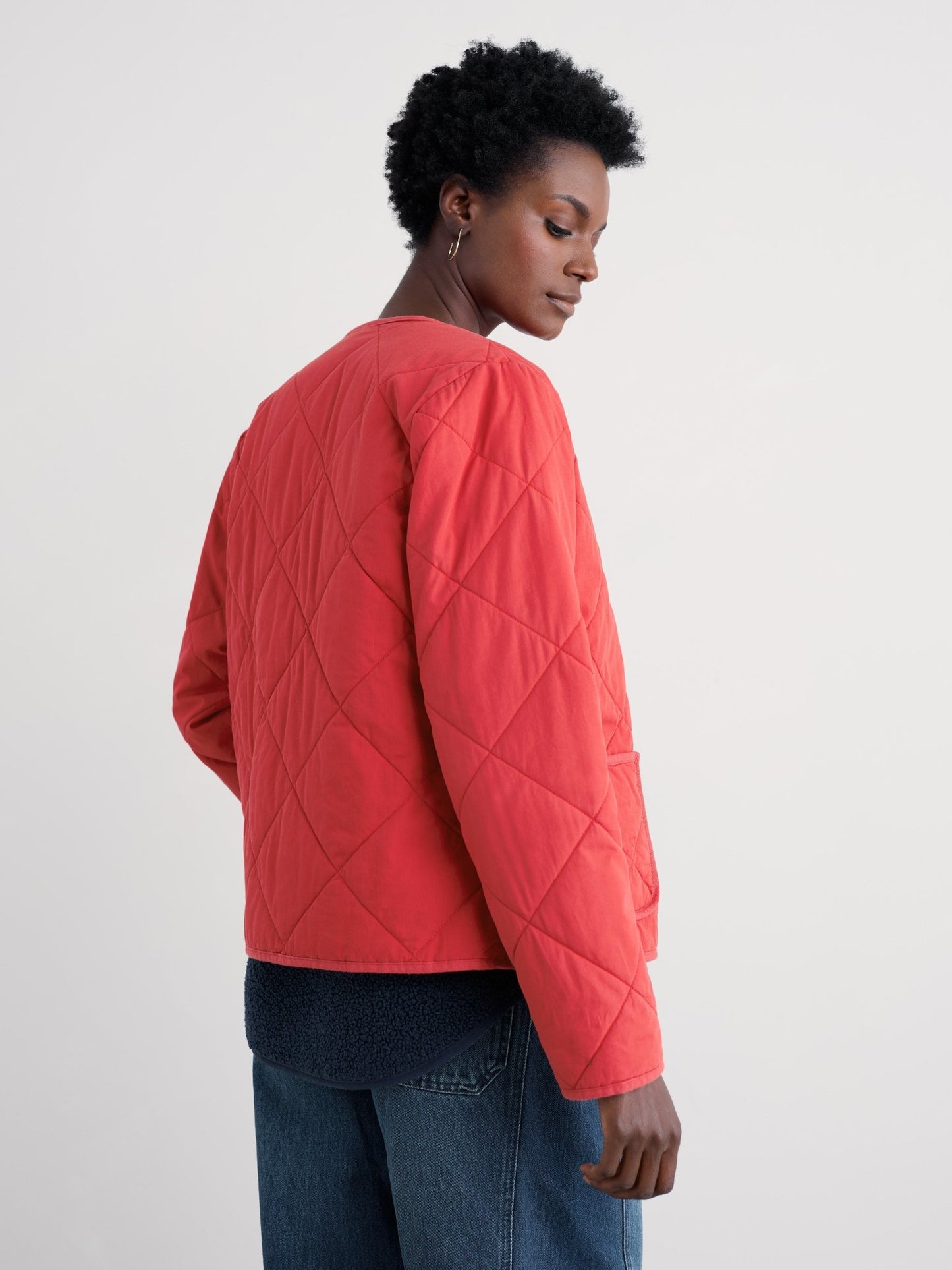 picture of Seasalt Swift Barn Jacket - Tomato - Number Two - womens - fashion - clothing - Seasalt 6