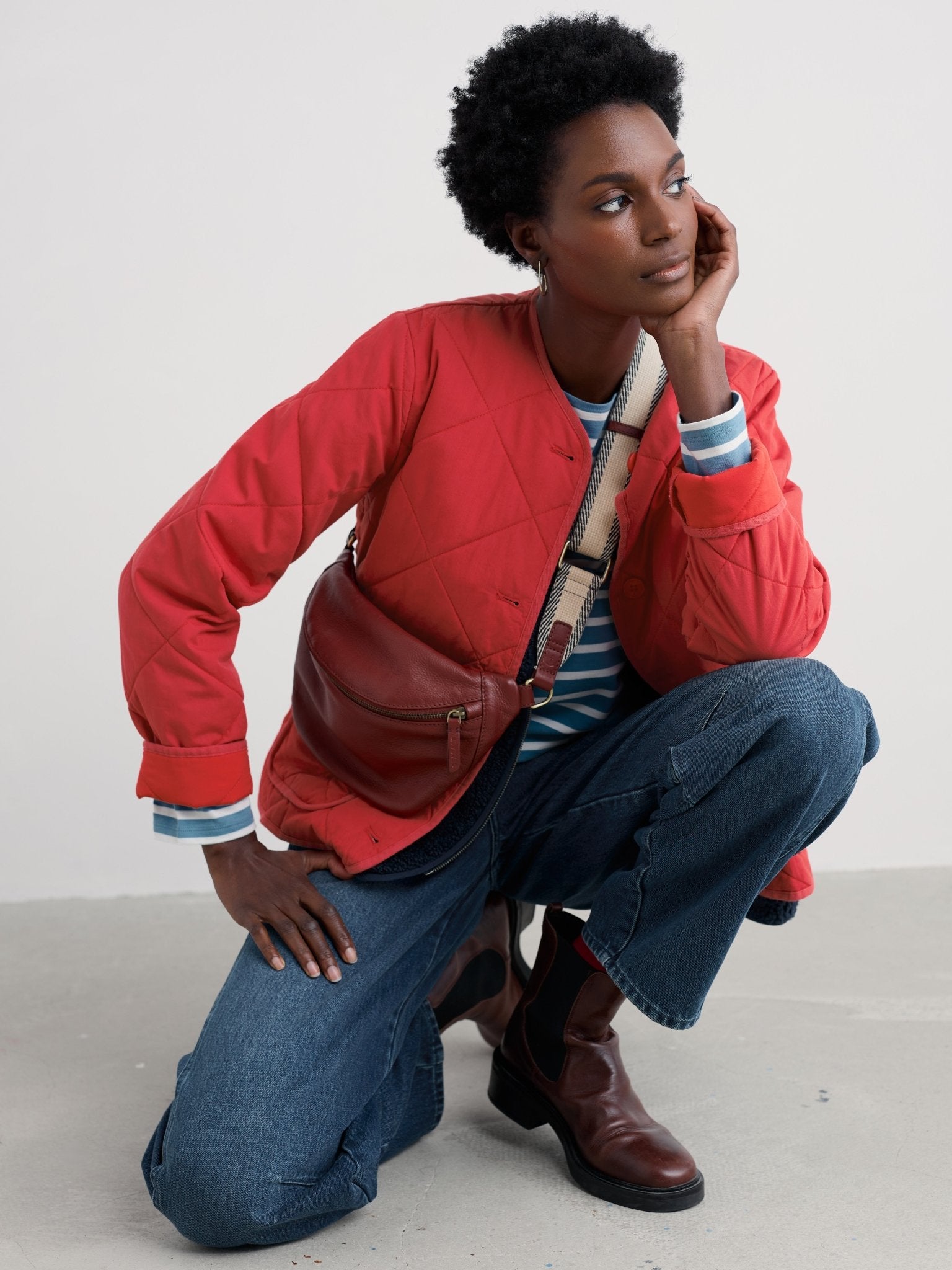 picture of Seasalt Swift Barn Jacket - Tomato - Number Two - womens - fashion - clothing - Seasalt 8