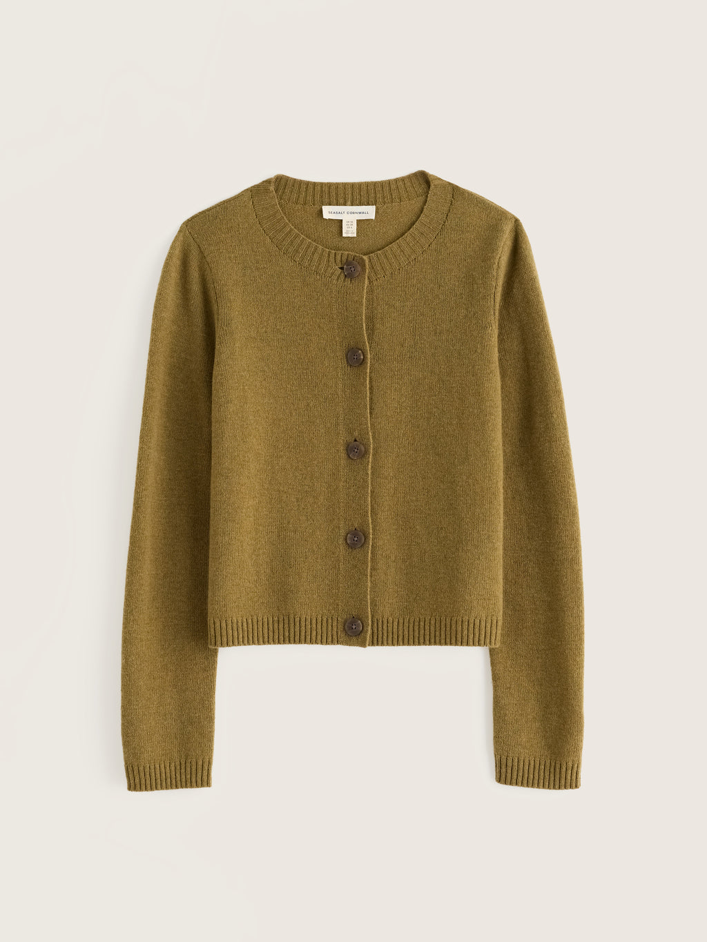 Seasalt Tern Tide Cardigan - Fern Moss