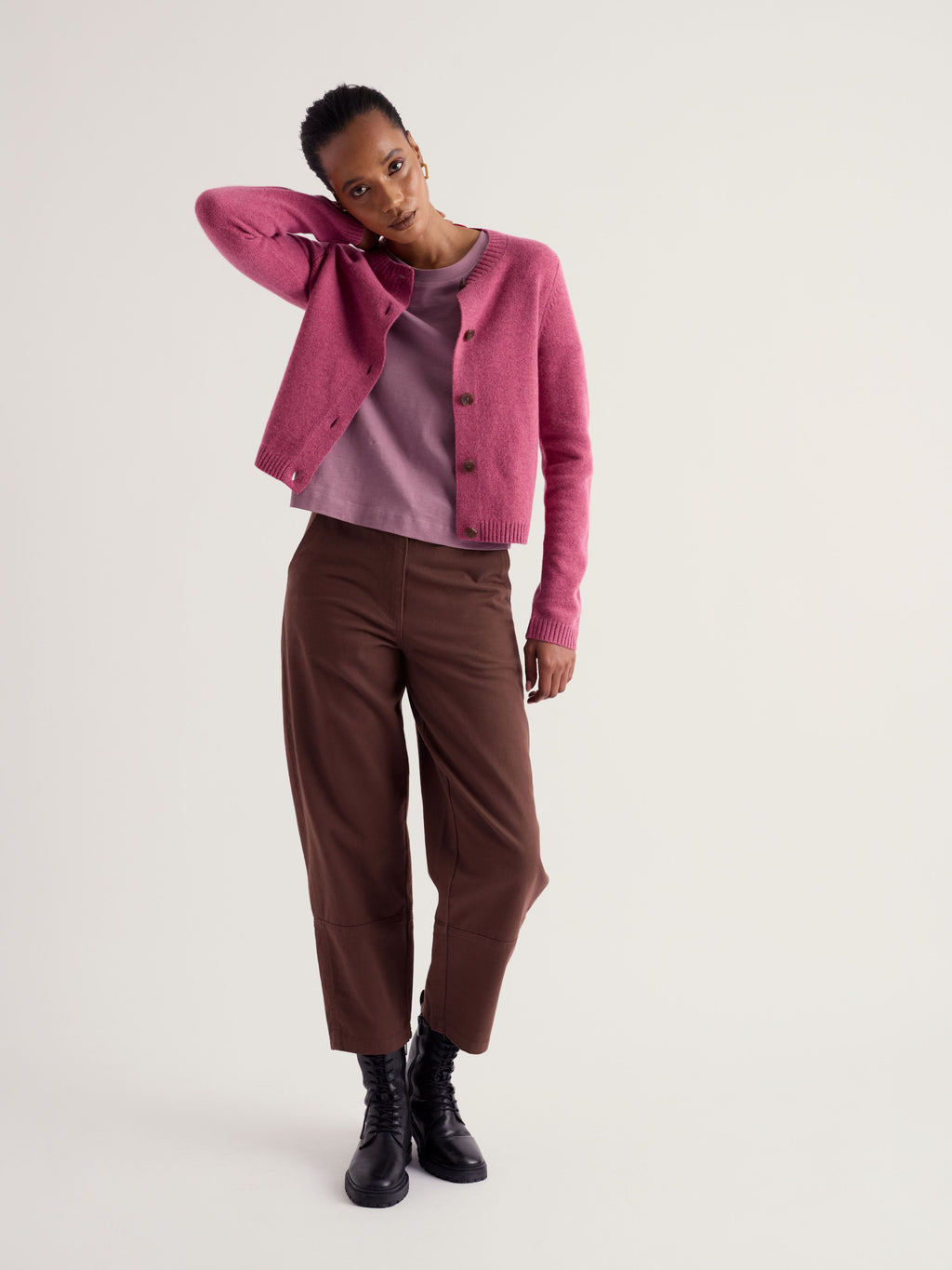 Seasalt Tern Tide Cardigan - Rosa