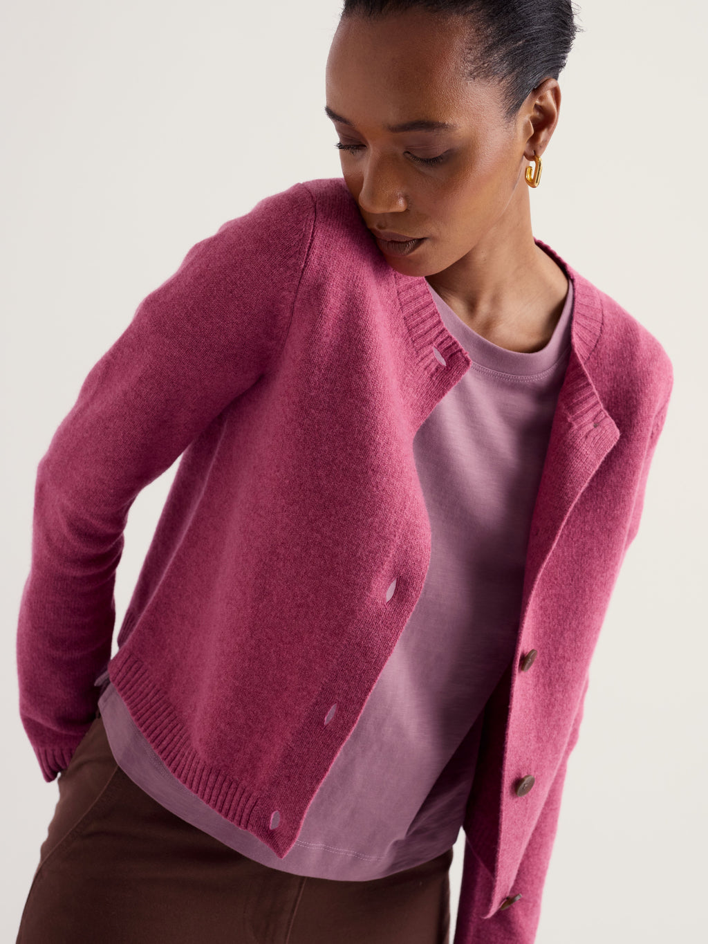Seasalt Tern Tide Cardigan - Rosa