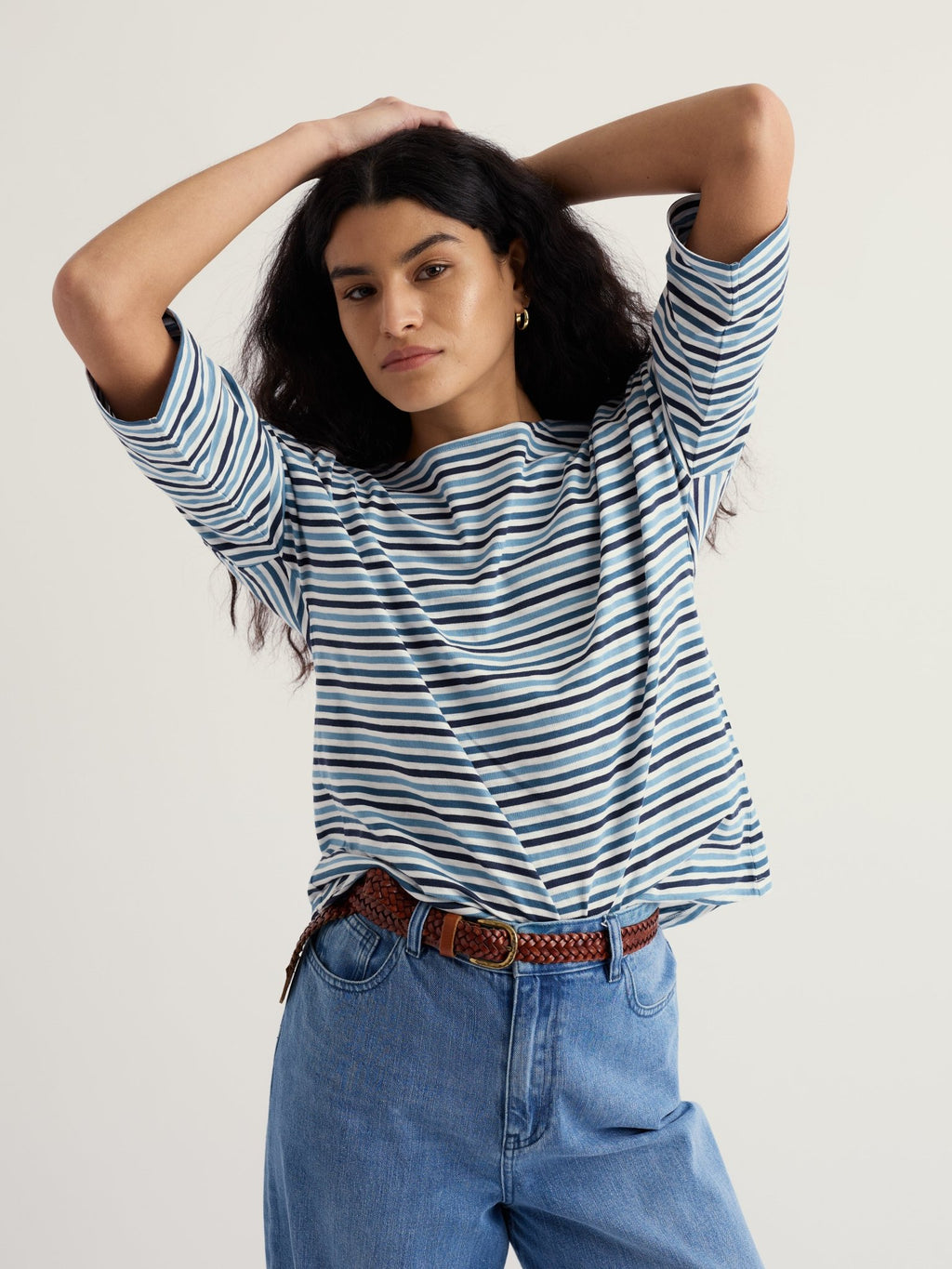 picture of Seasalt Tremayne Quay Top - Pellitras Dusk - Number Two - womens - fashion - clothing - Seasalt 1