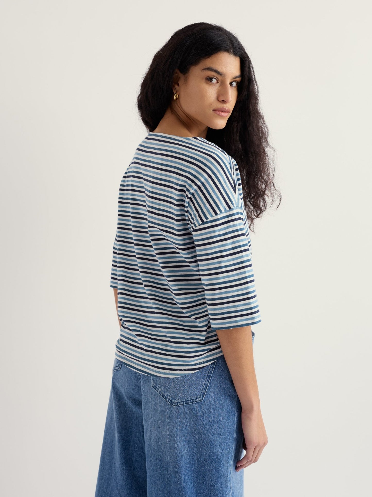 picture of Seasalt Tremayne Quay Top - Pellitras Dusk - Number Two - womens - fashion - clothing - Seasalt 2