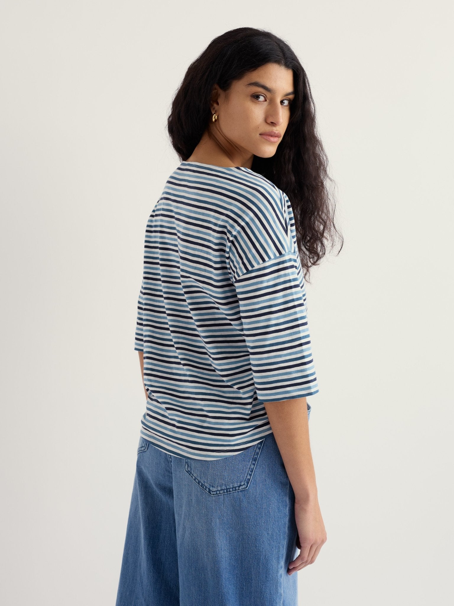 picture of Seasalt Tremayne Quay Top - Pellitras Dusk - Number Two - womens - fashion - clothing - Seasalt 2
