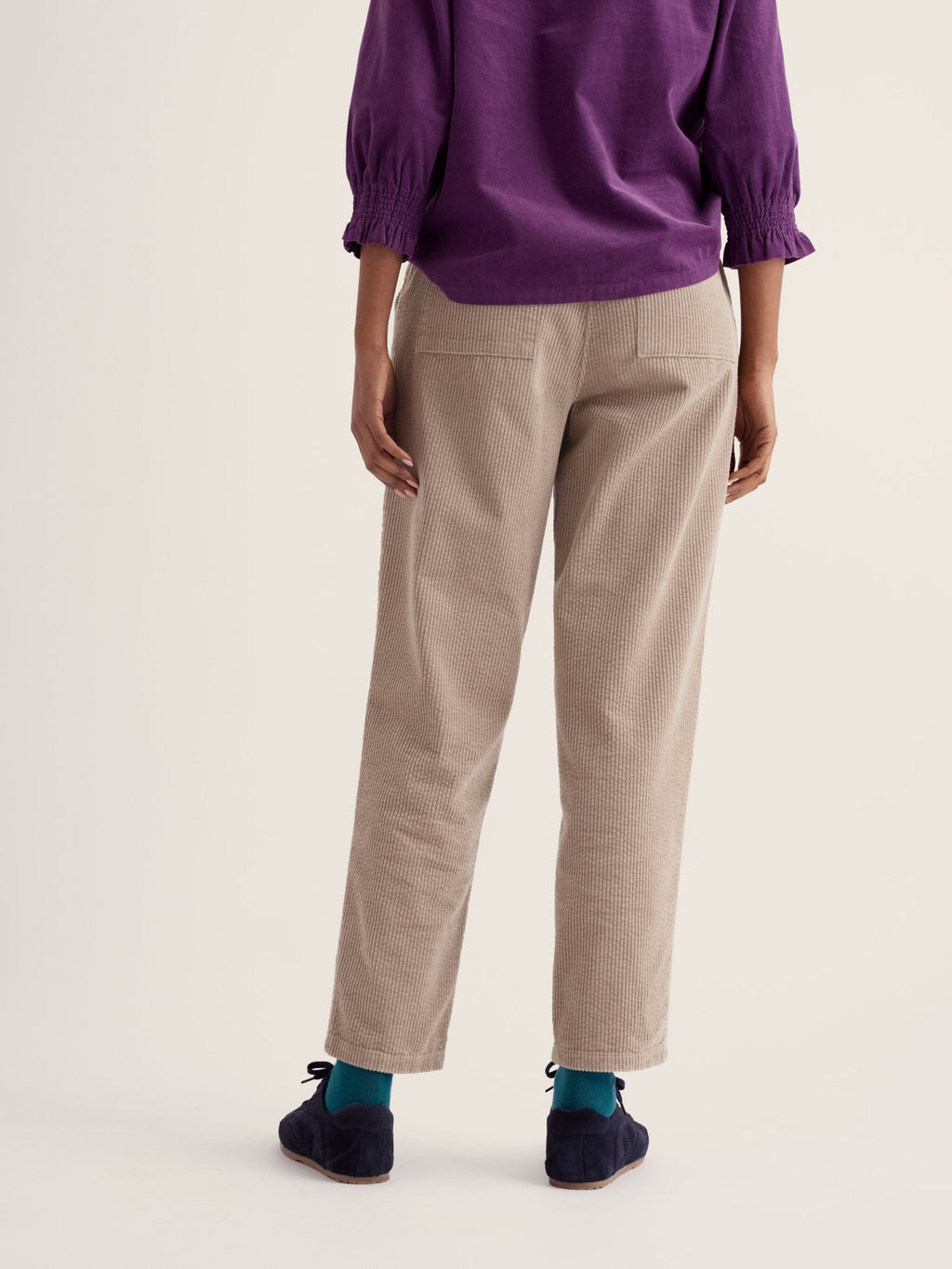 picture of Seasalt Trethornes Trousers - Birch - Number Two - womens - fashion - clothing - Seasalt 3