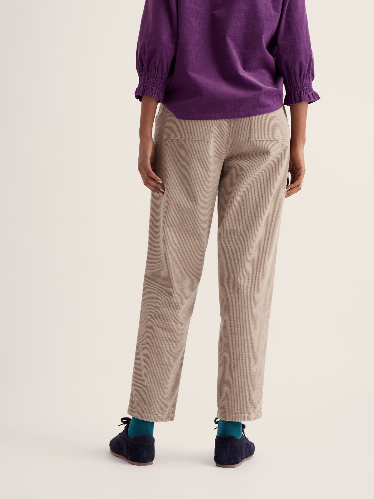 picture of Seasalt Trethornes Trousers - Birch - Number Two - womens - fashion - clothing - Seasalt 3
