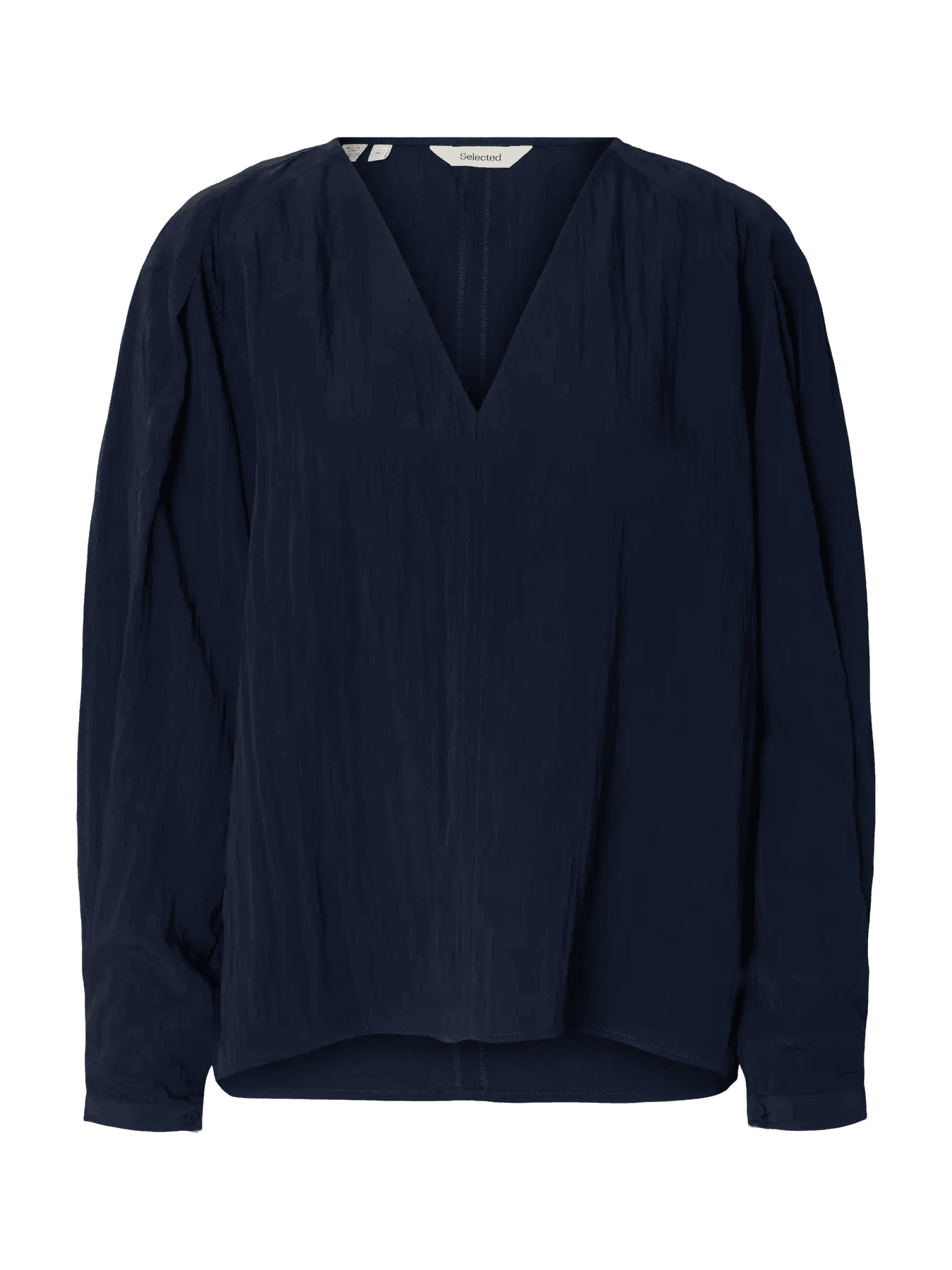 picture of Selected Fiona Long Sleeve Top - Dark Sapphire - Number Two - womens - fashion - clothing - Selected Femme 6