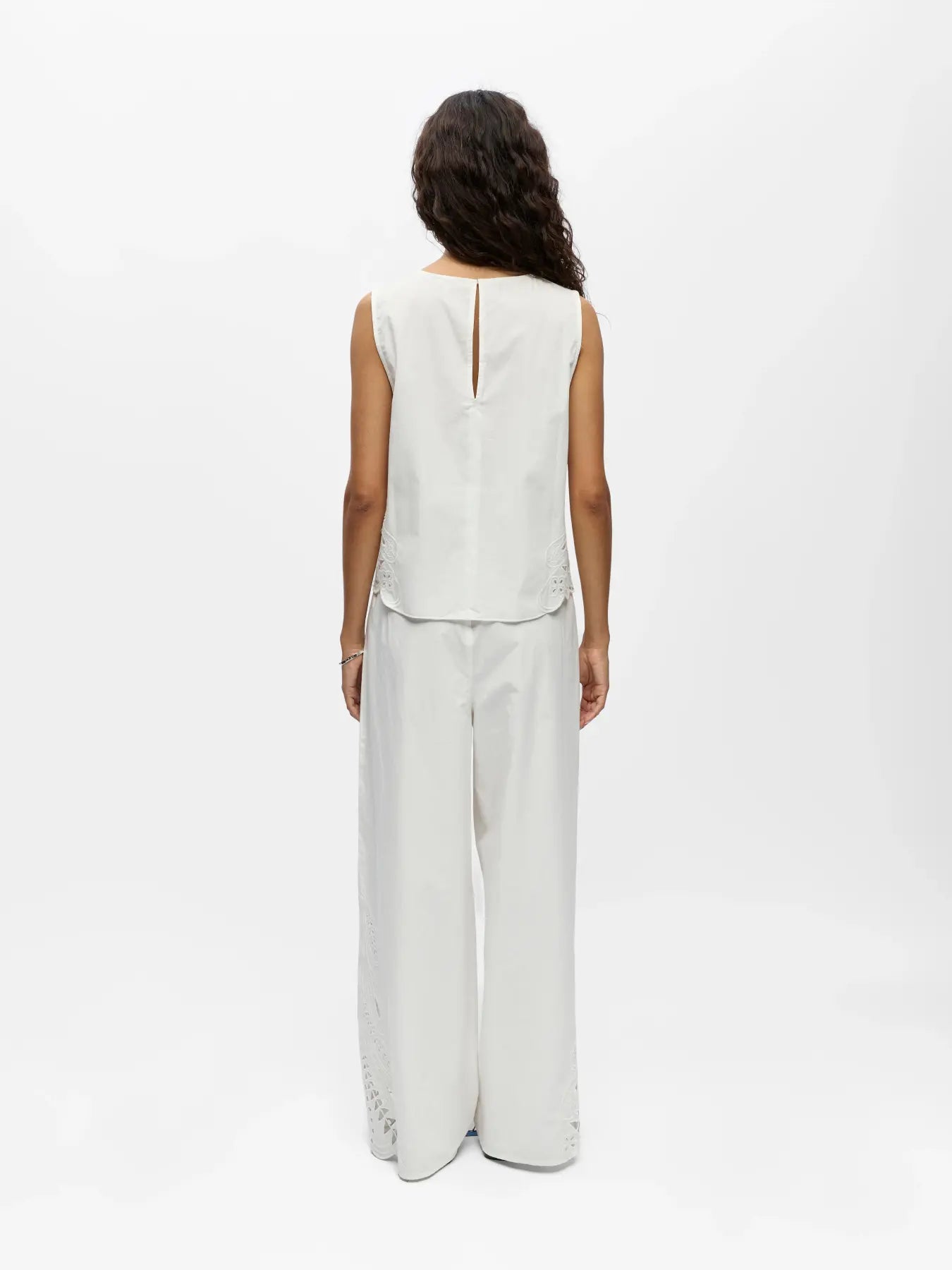 picture of Object Madia Top - Cloud Dancer - Number Two - womens - fashion - clothing - Object 4