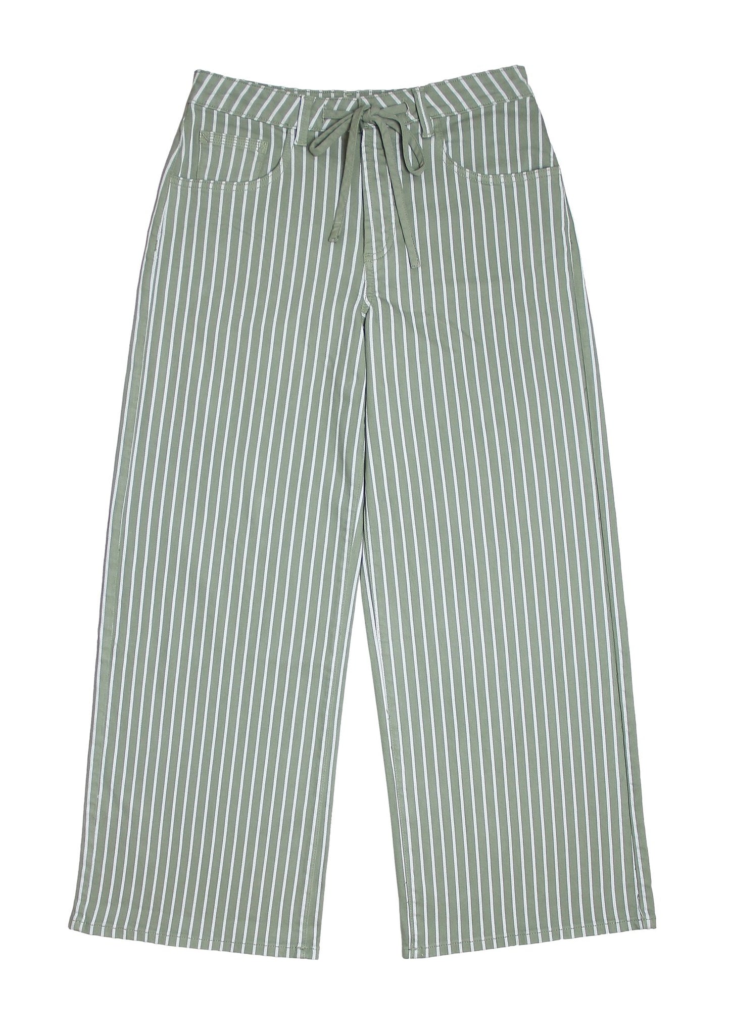 Seventy + Mochi Blake Jean Vintage Moss Wide Stripe