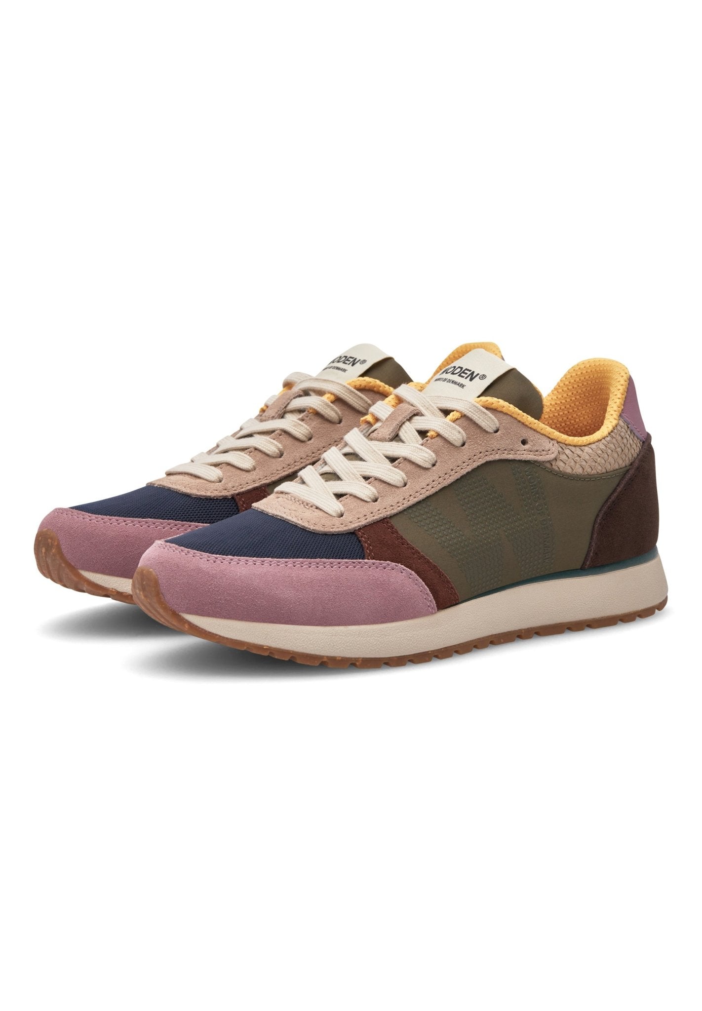 picture of Woden Ronja Trainer - Dark Algae - Number Two - womens - fashion - Footwear - Woden 2