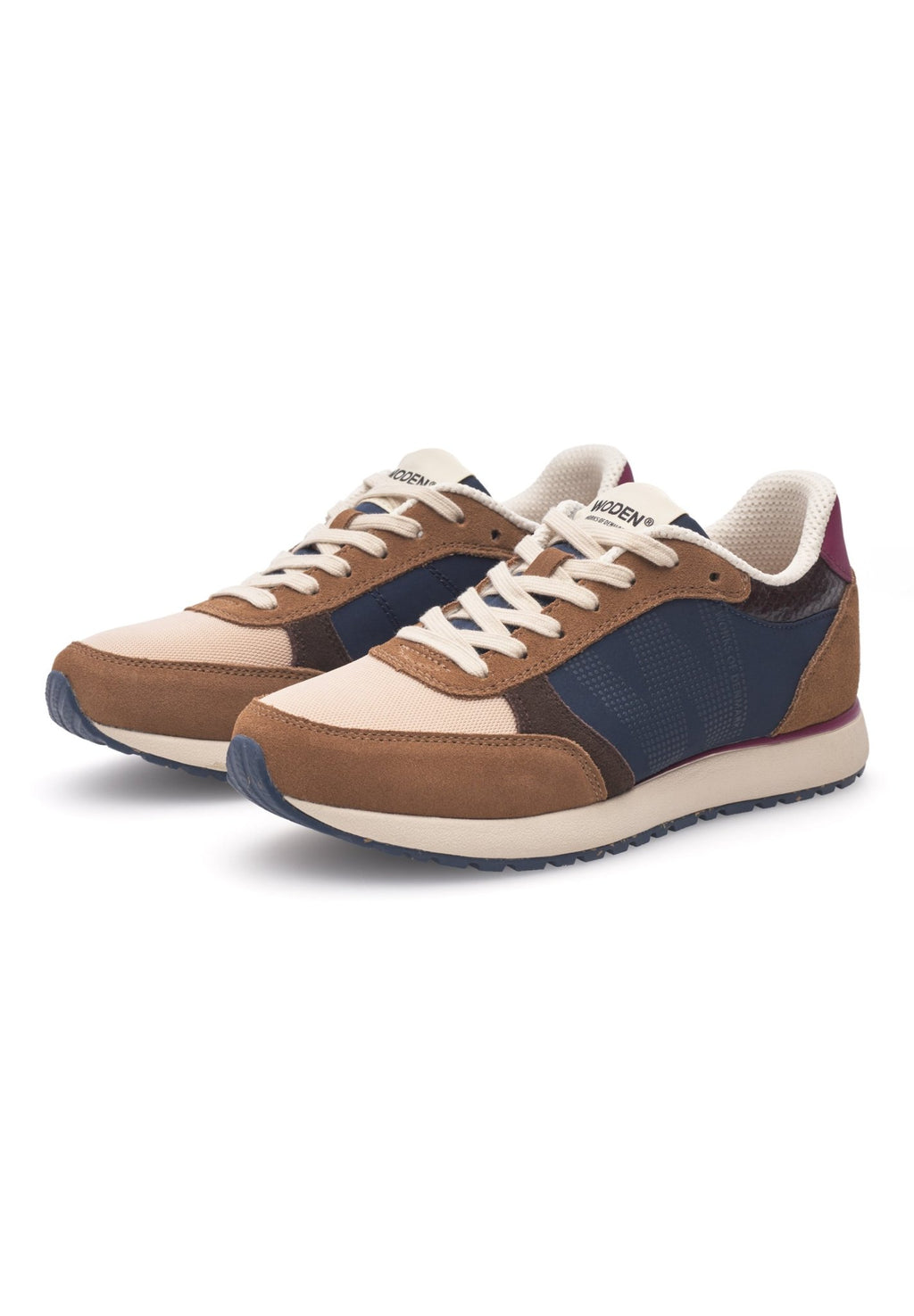 picture of Woden Ronja Trainer - Caramel Multi - Number Two - womens - fashion - Footwear - Woden 2