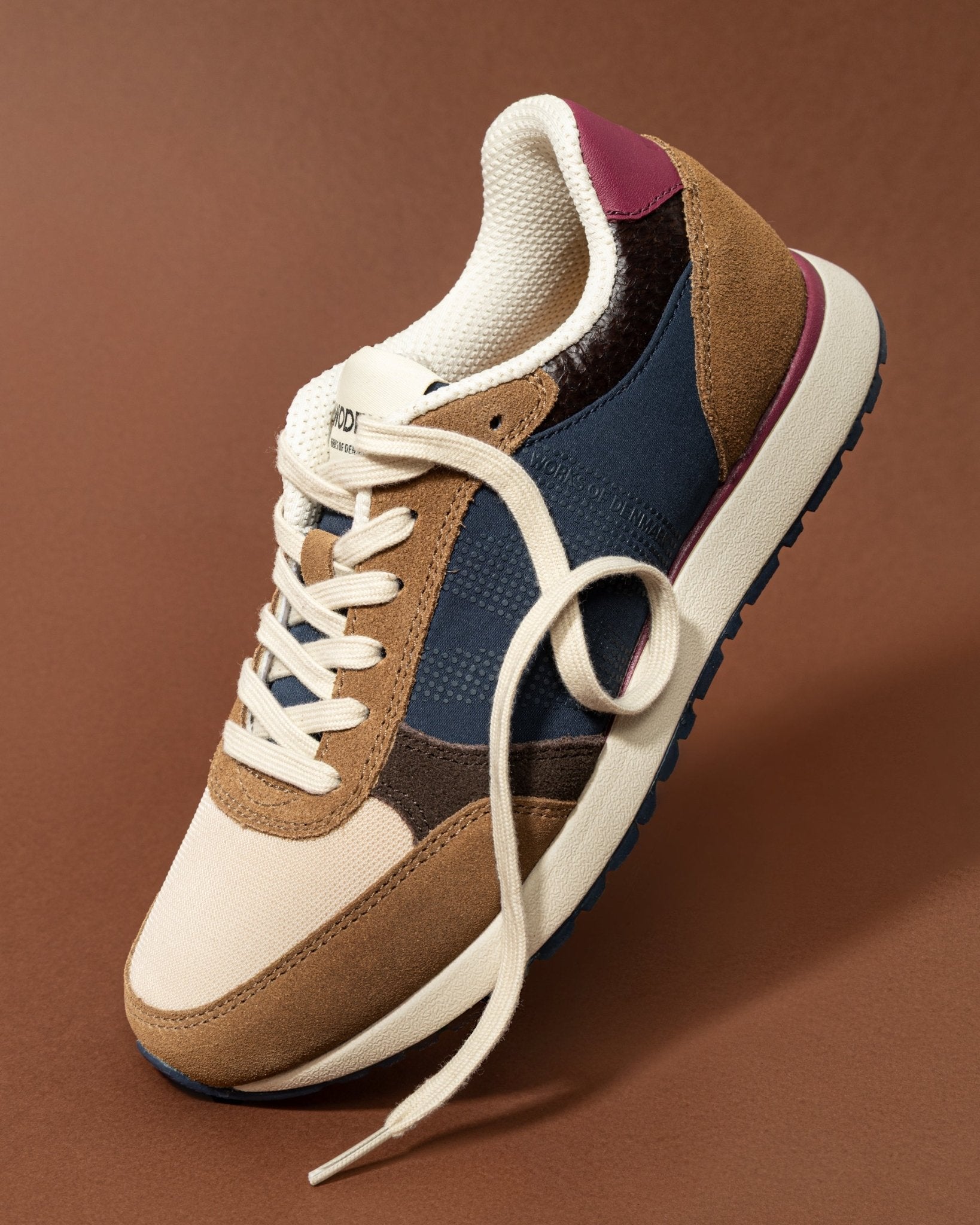 picture of Woden Ronja Trainer - Caramel Multi - Number Two - womens - fashion - Footwear - Woden 6