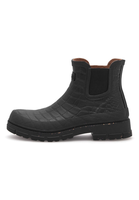Woden Liv Croco Waterproof - Black