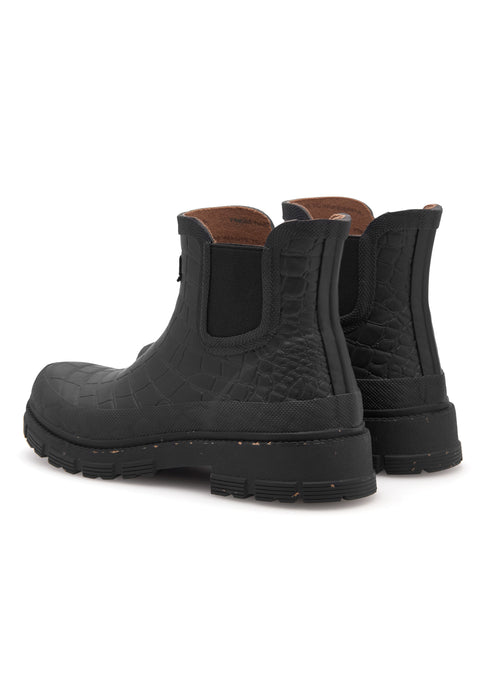 Woden Liv Croco Waterproof - Black
