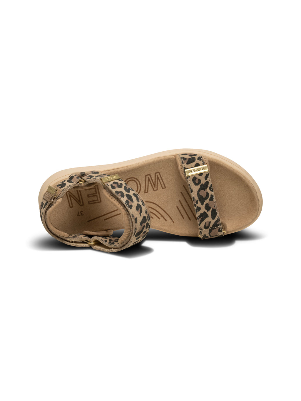 picture of Woden Line Suede Sandal Leopard - Number Two - womens - fashion - Footwear - Woden 5