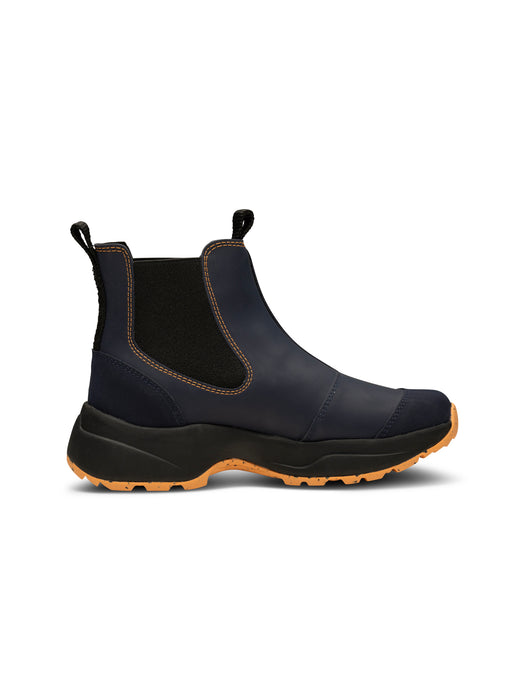 Woden Siri Waterproof - Dark Navy/Papaya