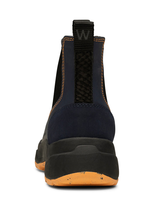 Woden Siri Waterproof - Dark Navy/Papaya