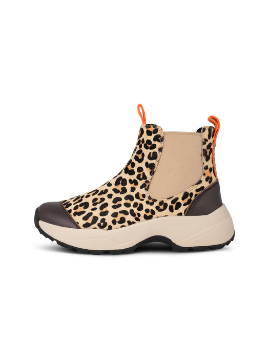 Woden Silje Cowhair - Coffee Cream/Leopard