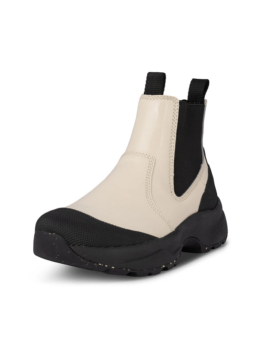 Woden Hega Patent Waterproof Ivory