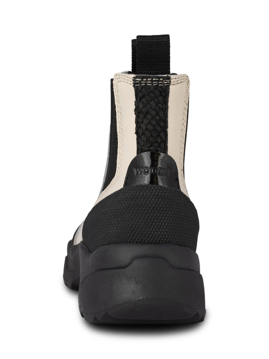 Woden Hega Patent Waterproof Ivory