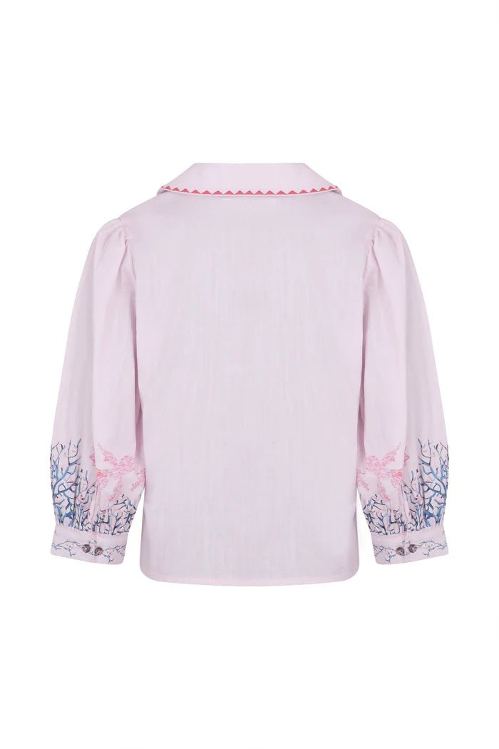 picture of Seventy + Mochi Zena Top - Indigo Coral - Number Two - womens - fashion - clothing - Seventy + Mochi 9
