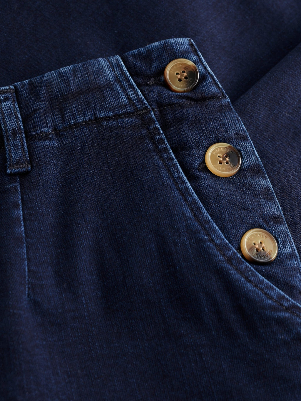 picture of Seasalt Waterdance Trousers Dark Indigo Wash - Number Two - womens - fashion - ethical - clothing - Seasalt