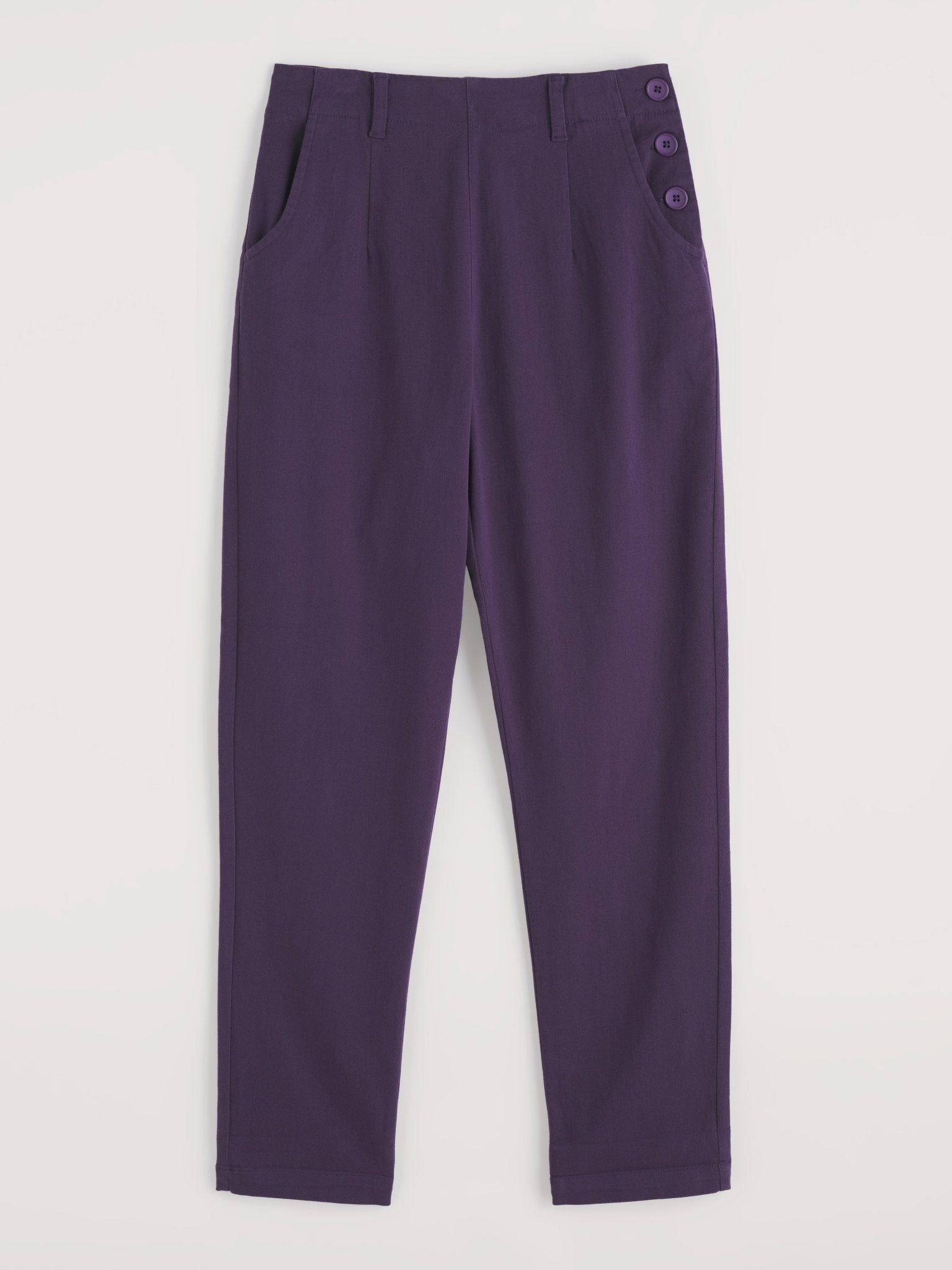 picture of Seasalt Waterdance Trousers - Dark Violet - Number Two - womens - fashion - clothing - Seasalt 6