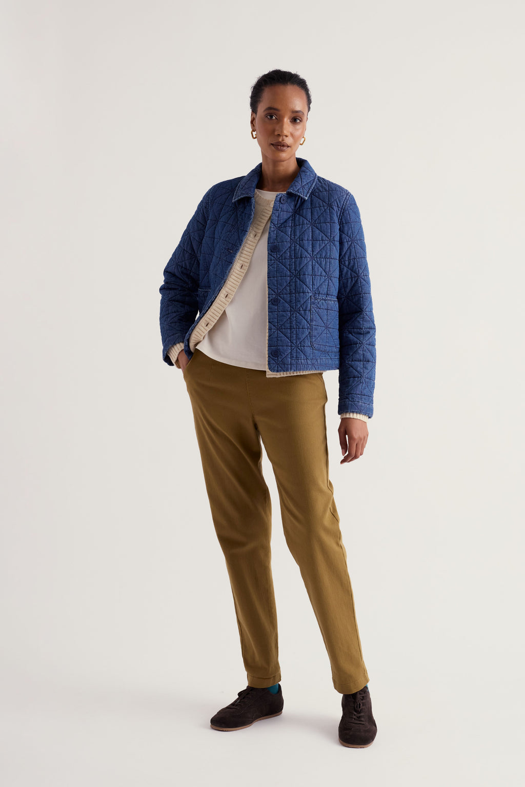Seasalt Waterdance Trousers - Fern Moss