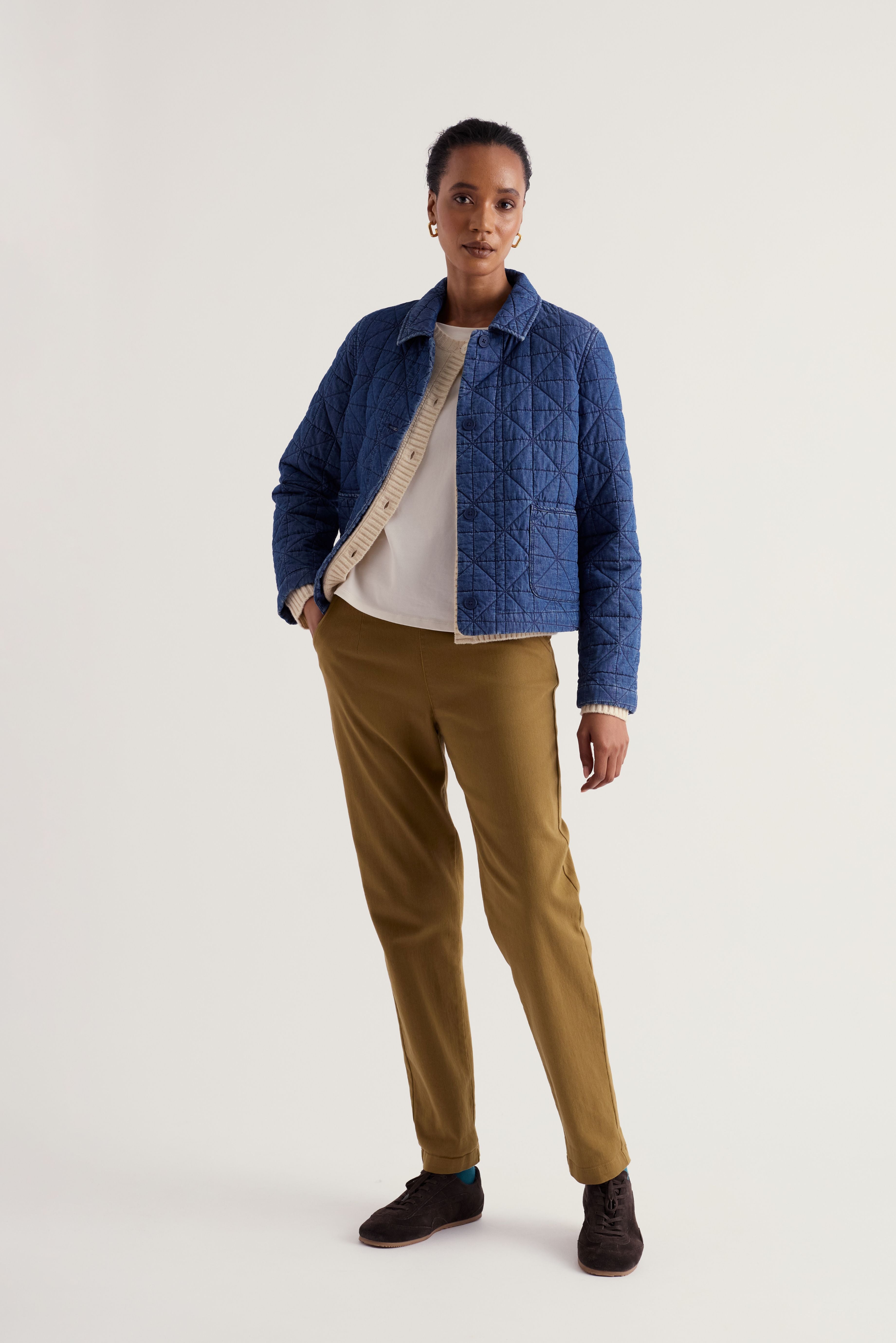 Seasalt Waterdance Trousers - Fern Moss
