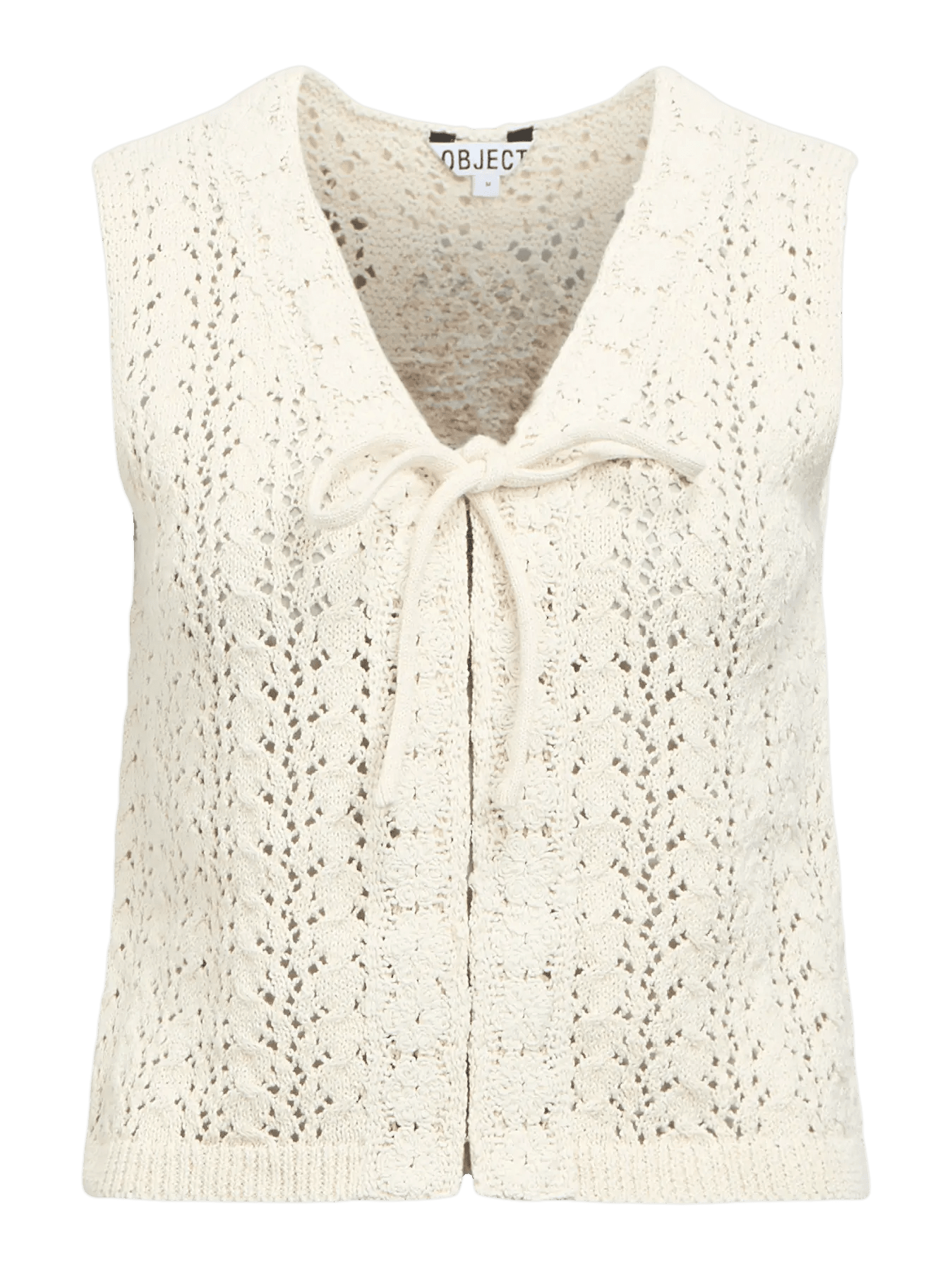 picture of Object Joplin Sleeveless Knit Top - Birch - Number Two - womens - fashion - clothing - Object 5