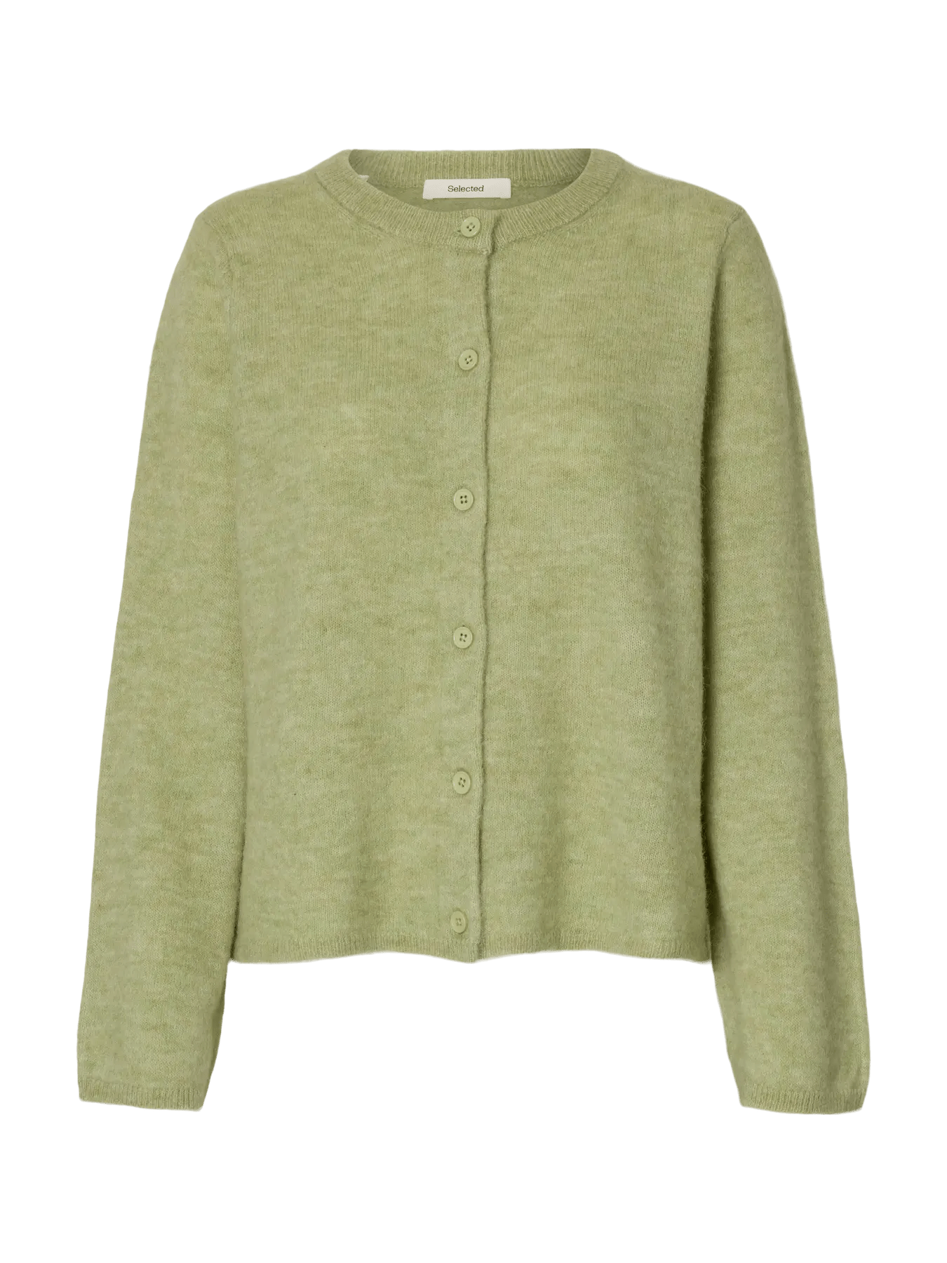 picture of Selected Lulu New LS Cardigan - Lint Melange - Number Two - womens - fashion - clothing - Selected Femme 6