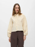 picture of Object Adriana Top - Birch/Taffy - Number Two - womens - fashion - clothing - Object 1