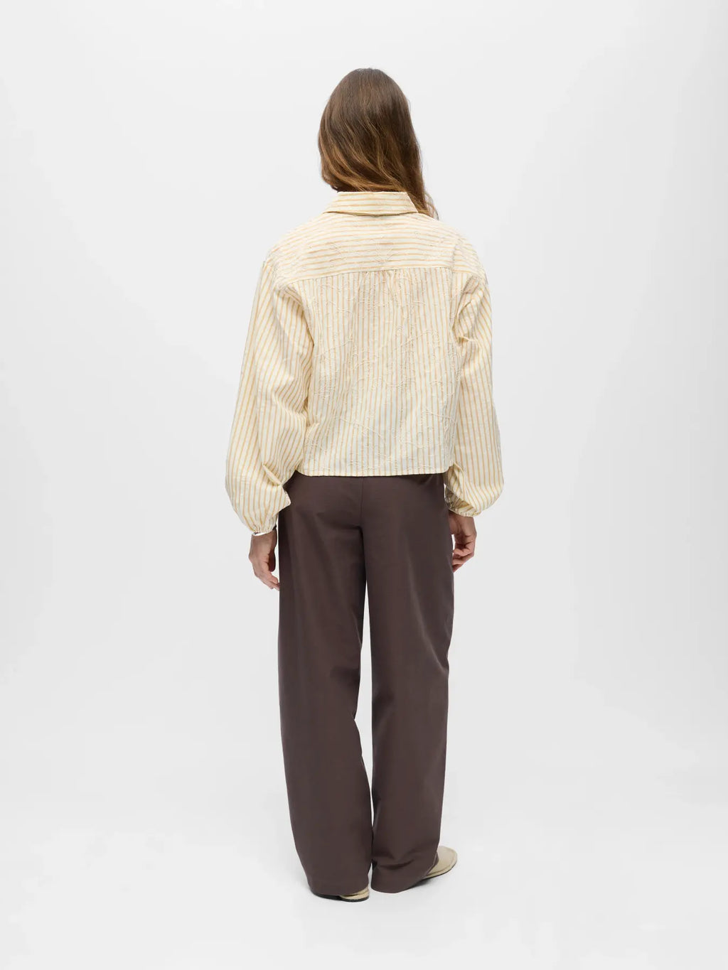 picture of Object Adriana Top - Birch/Taffy - Number Two - womens - fashion - clothing - Object 5