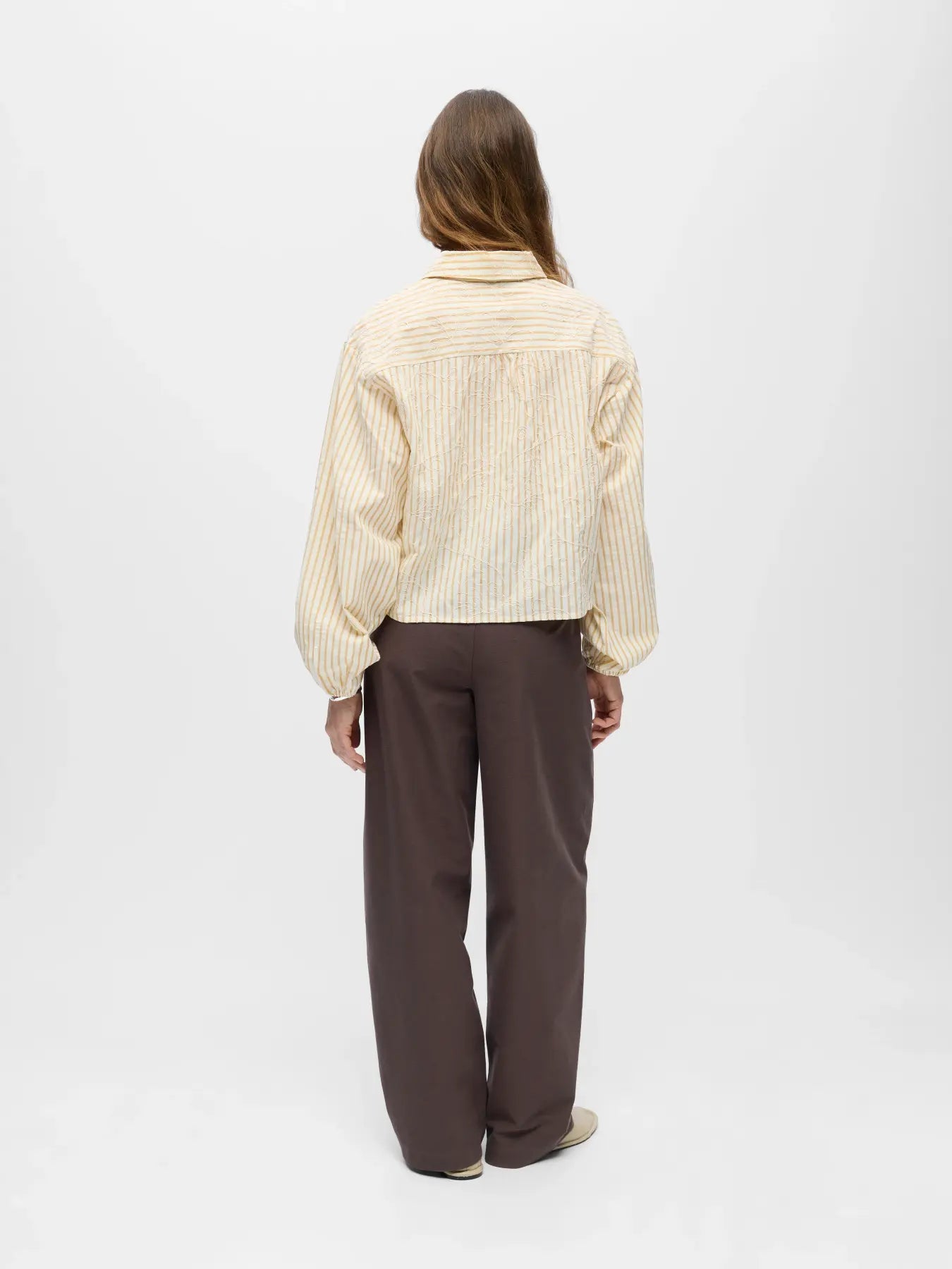 picture of Object Adriana Top - Birch/Taffy - Number Two - womens - fashion - clothing - Object 5