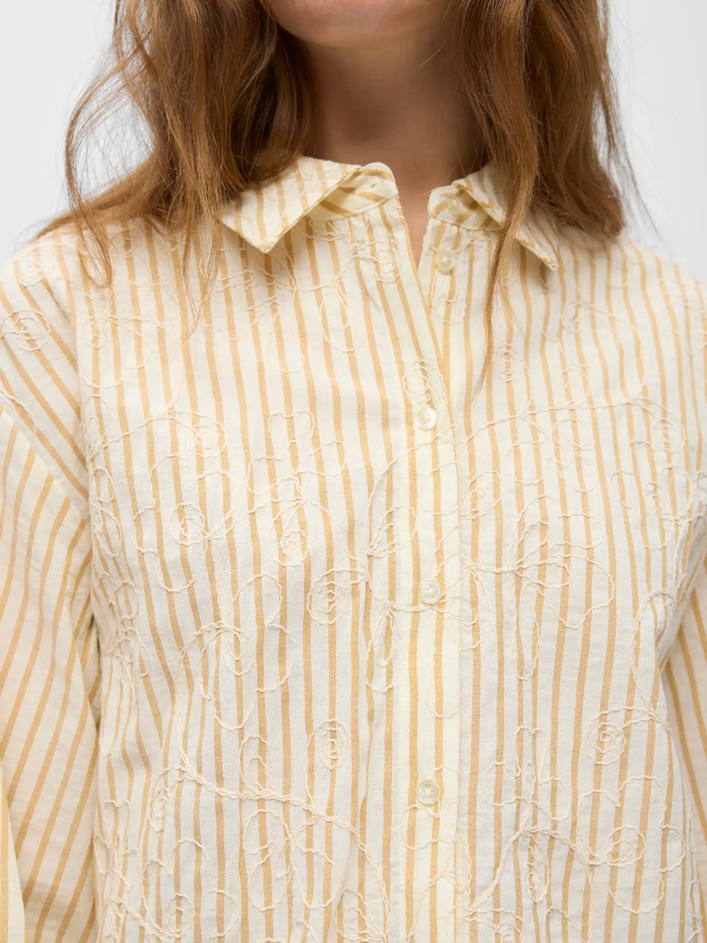 picture of Object Adriana Top - Birch/Taffy - Number Two - womens - fashion - clothing - Object 3
