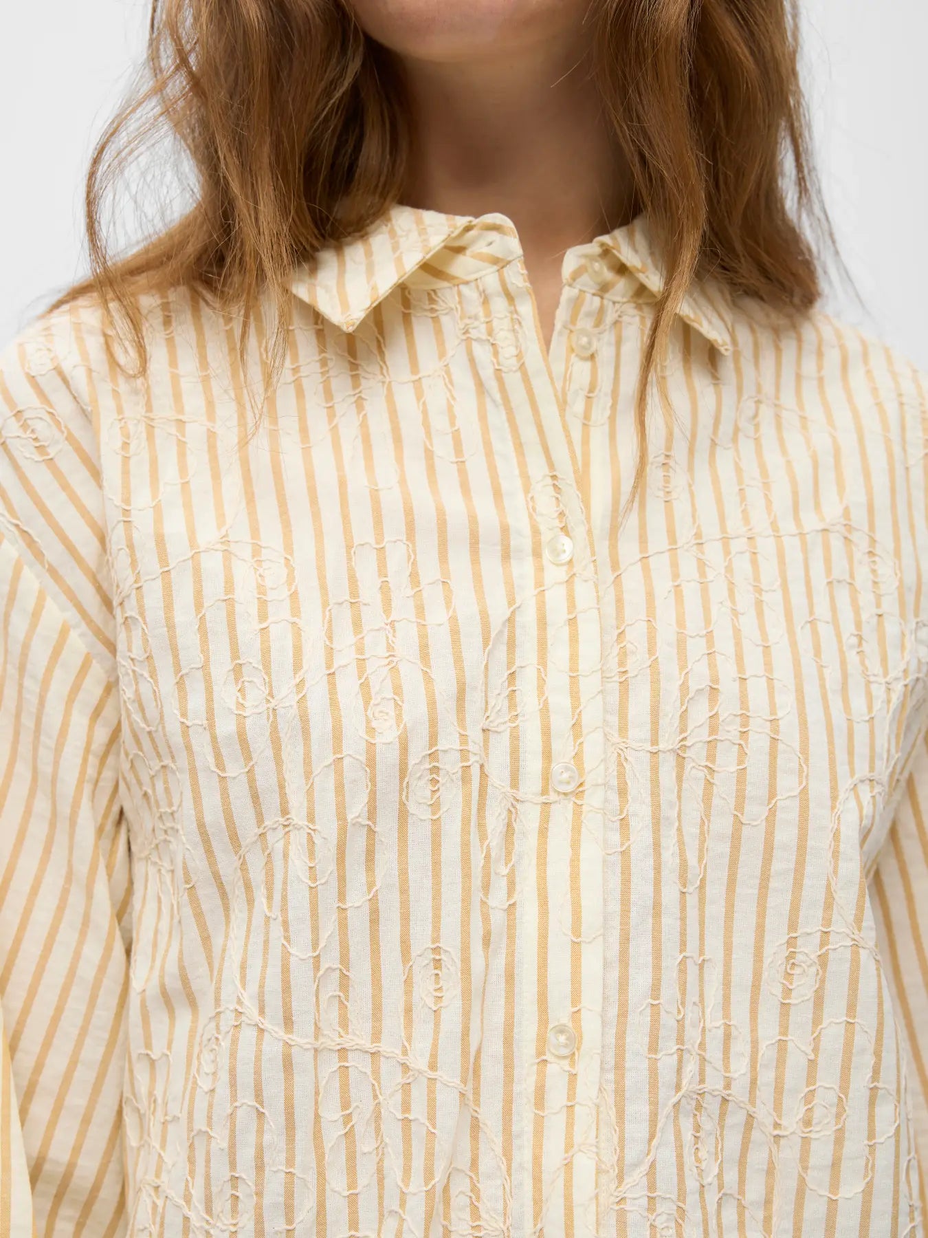 picture of Object Adriana Top - Birch/Taffy - Number Two - womens - fashion - clothing - Object 3