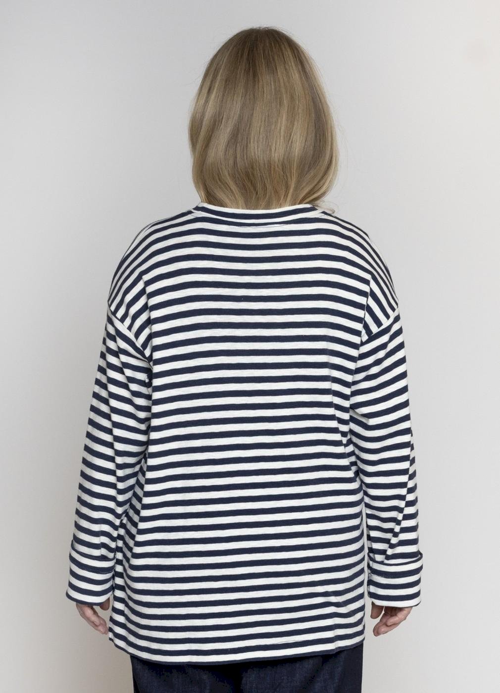 Muse Wear Alex T-Shirt - Cream/Navy